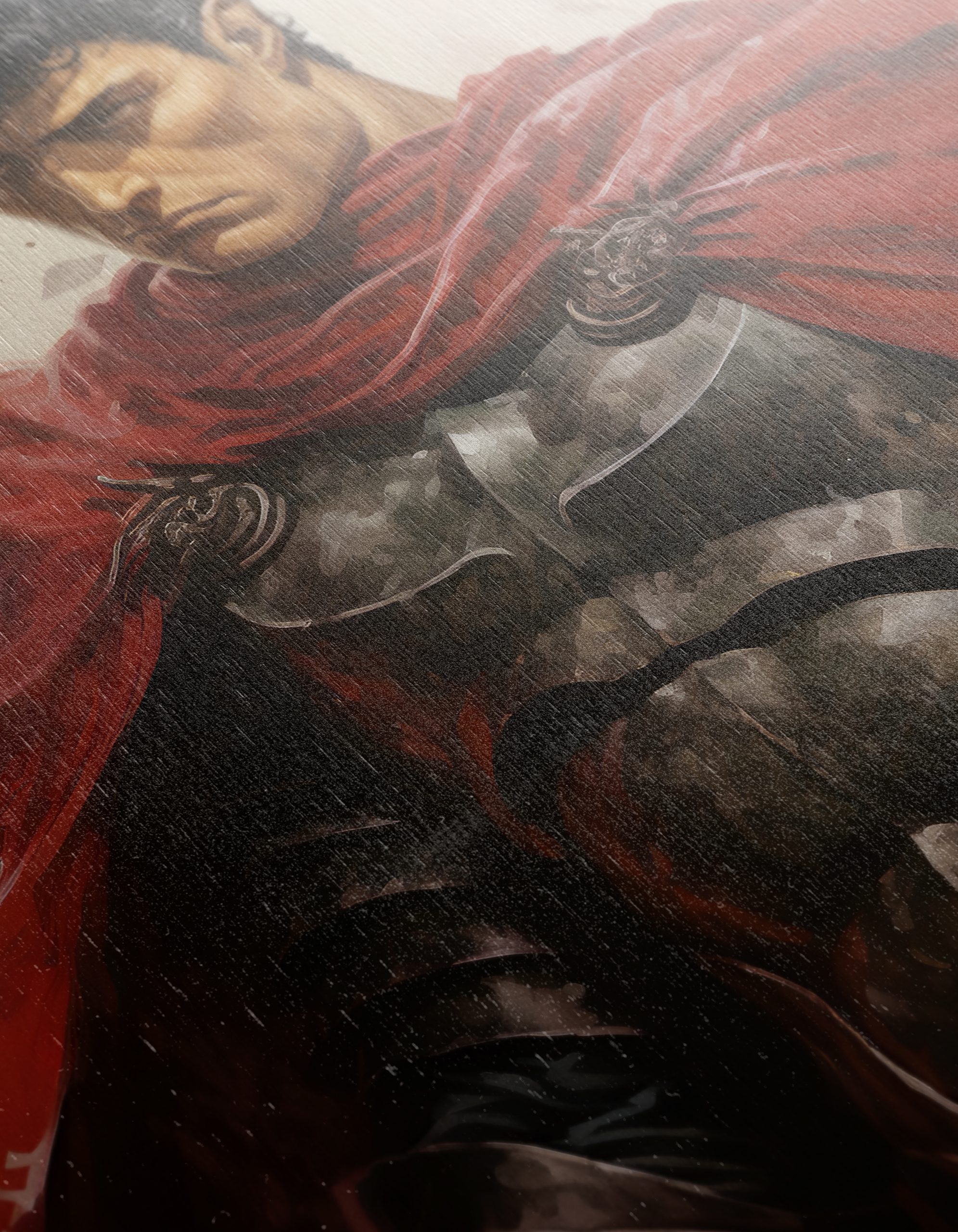 Stylized Character in Dark Armor - Image 12