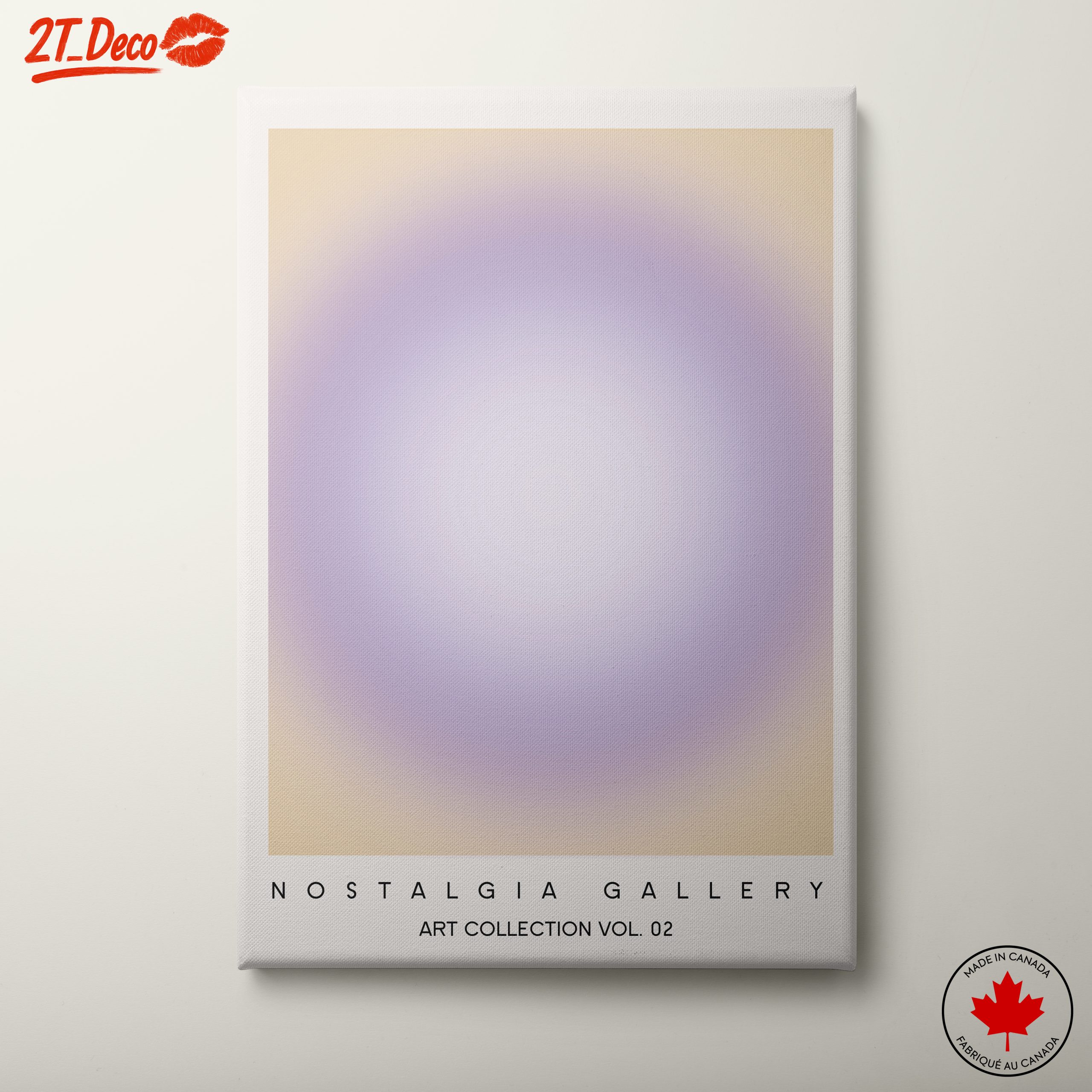 Serene Colorful Abstract Cloud Artwork