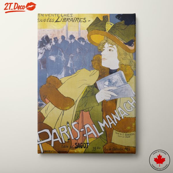 Vintage Paris Almanach Art