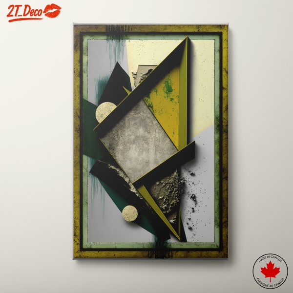 Geometric Dynamic Abstract Artwork