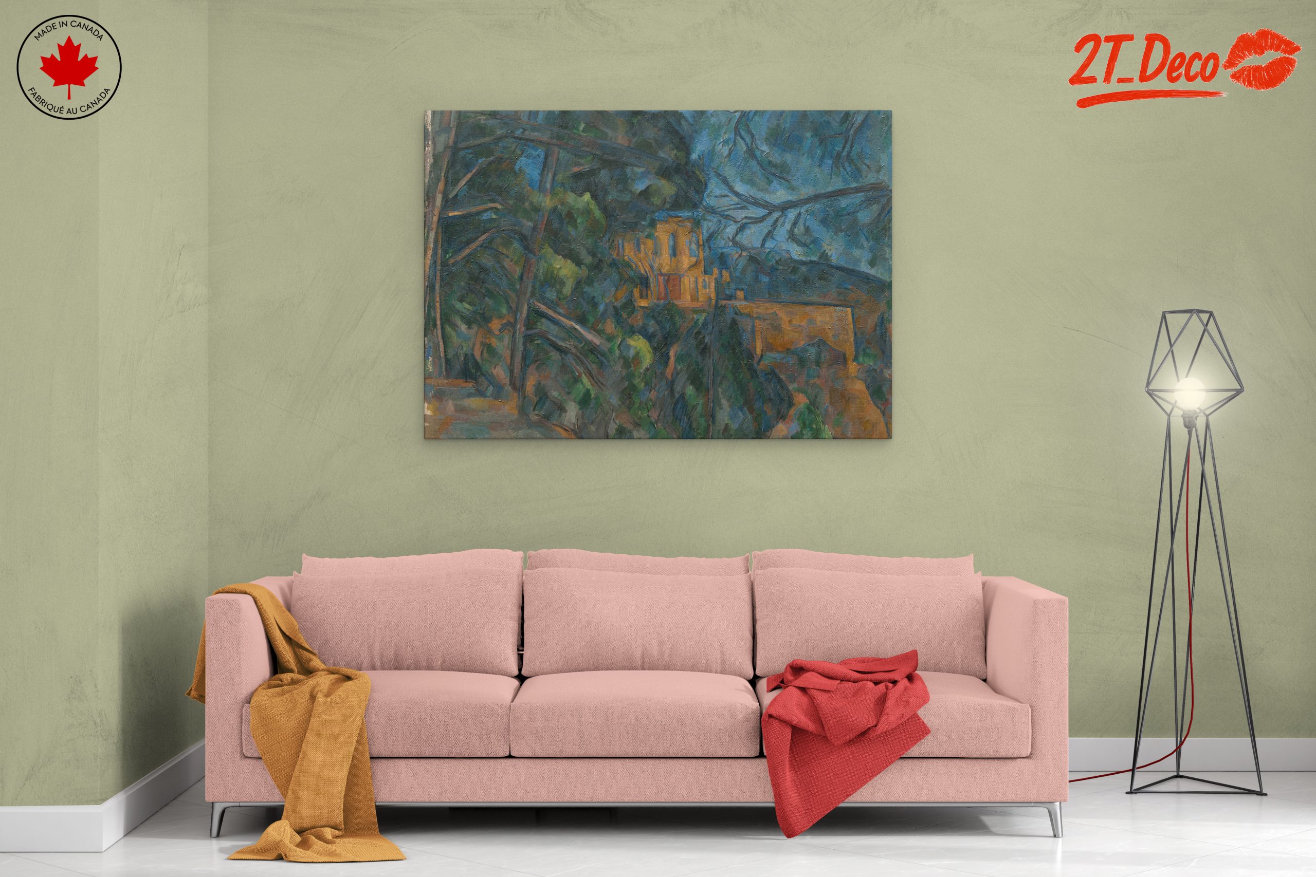Captivating Abstract Landscape Art - Image 2
