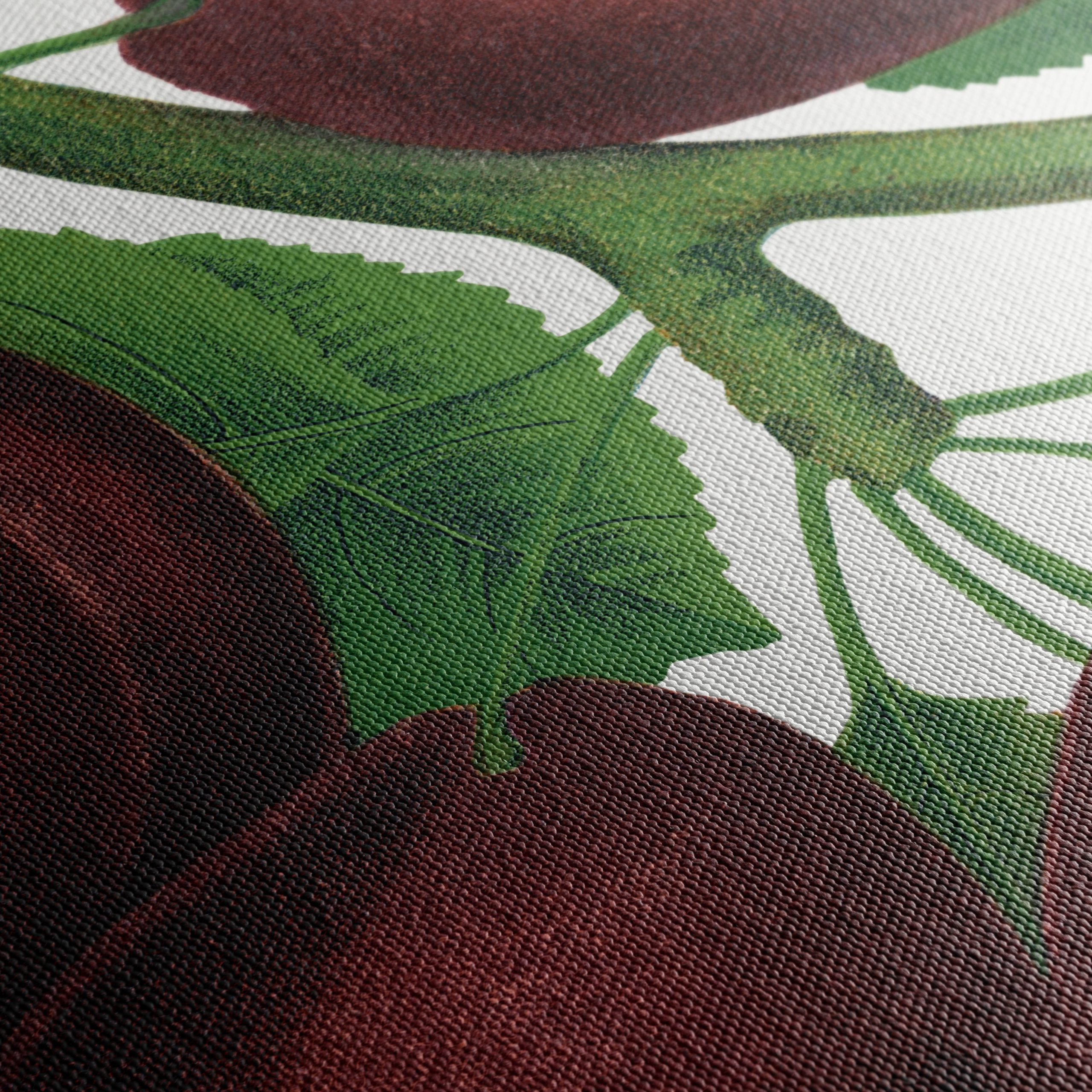 Stylized Plum Branch Illustration - Image 5