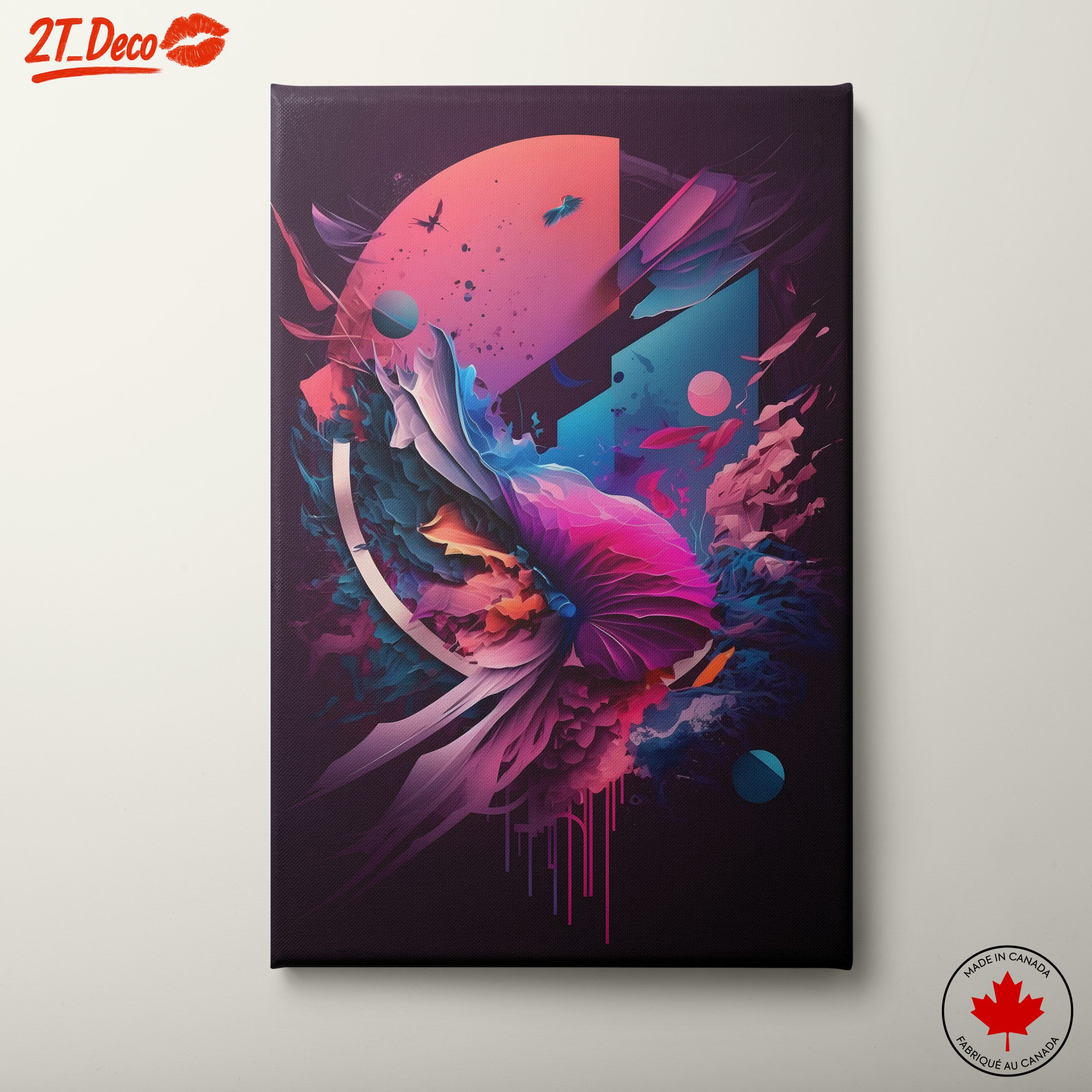 Vibrant Abstract Cloud Composition 2
