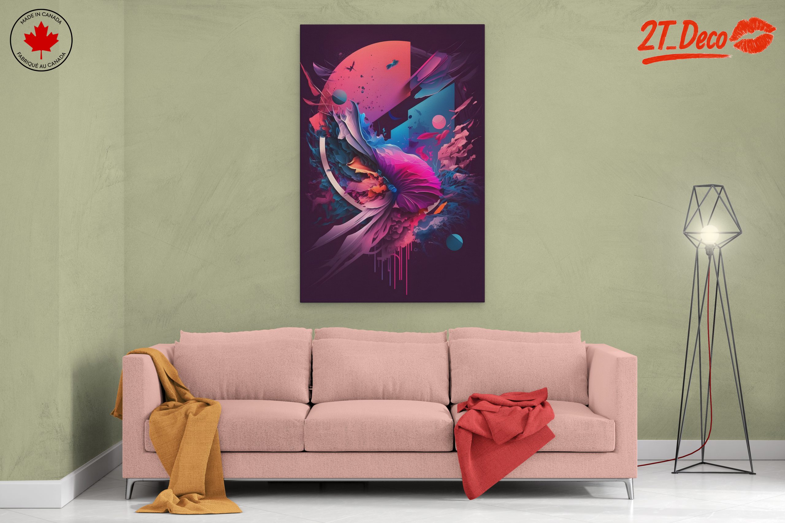 Vibrant Abstract Cloud Composition 2 - Image 2