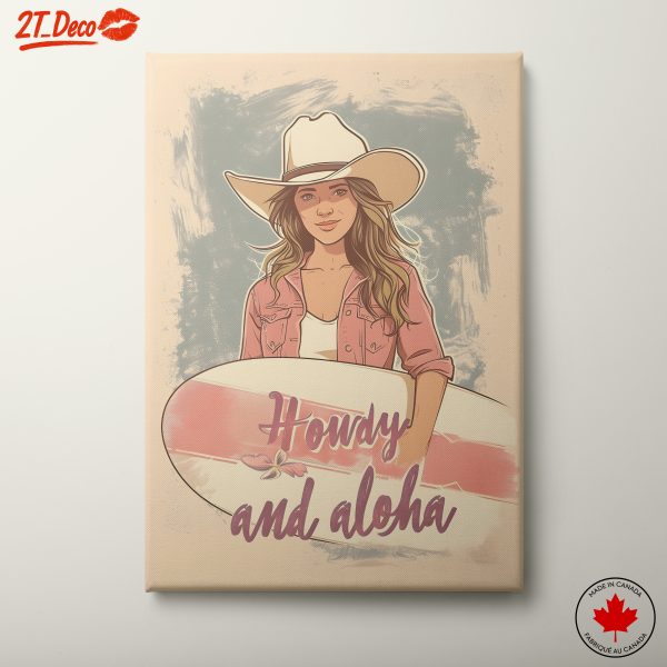 Howdy and Aloha Beach Lifestyle Art