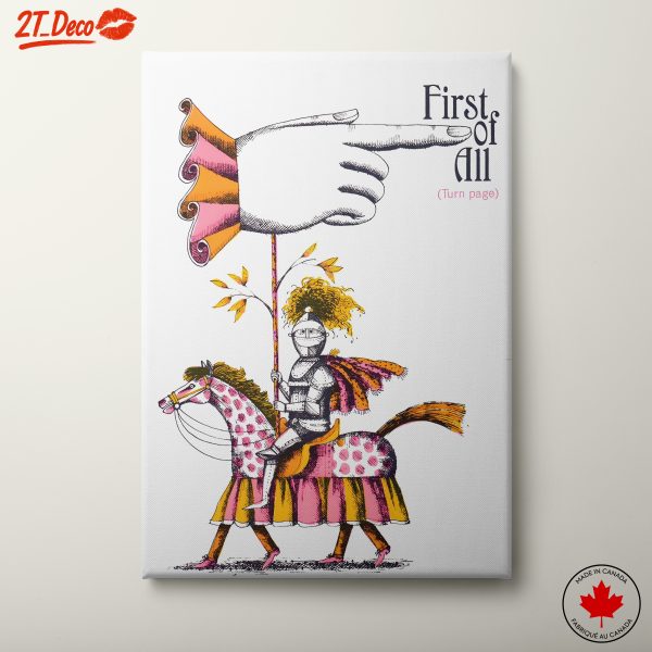 Whimsical Knight Character Artwork