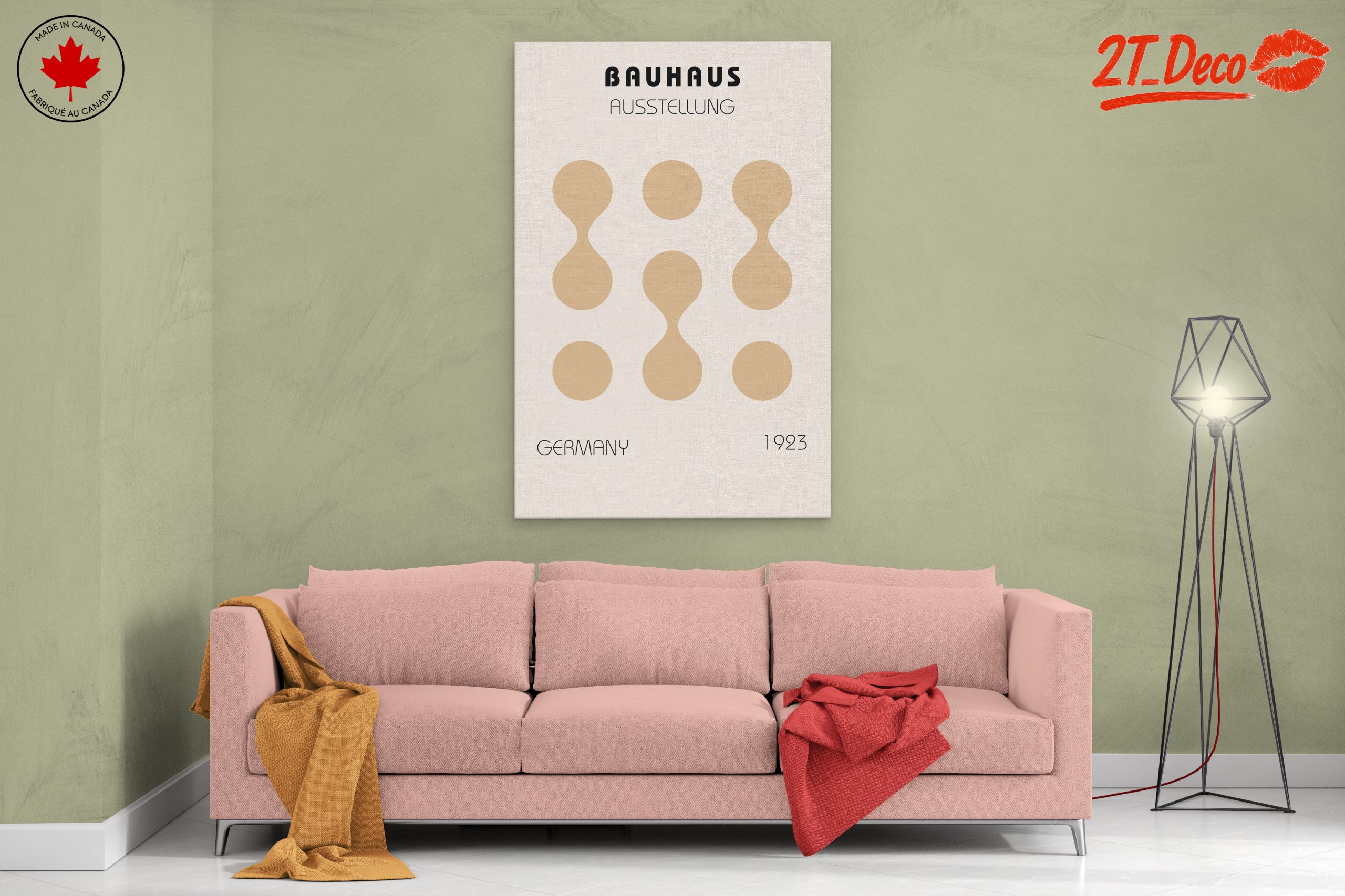 Bauhaus Exhibition 1923 Poster Art 2 - Image 2