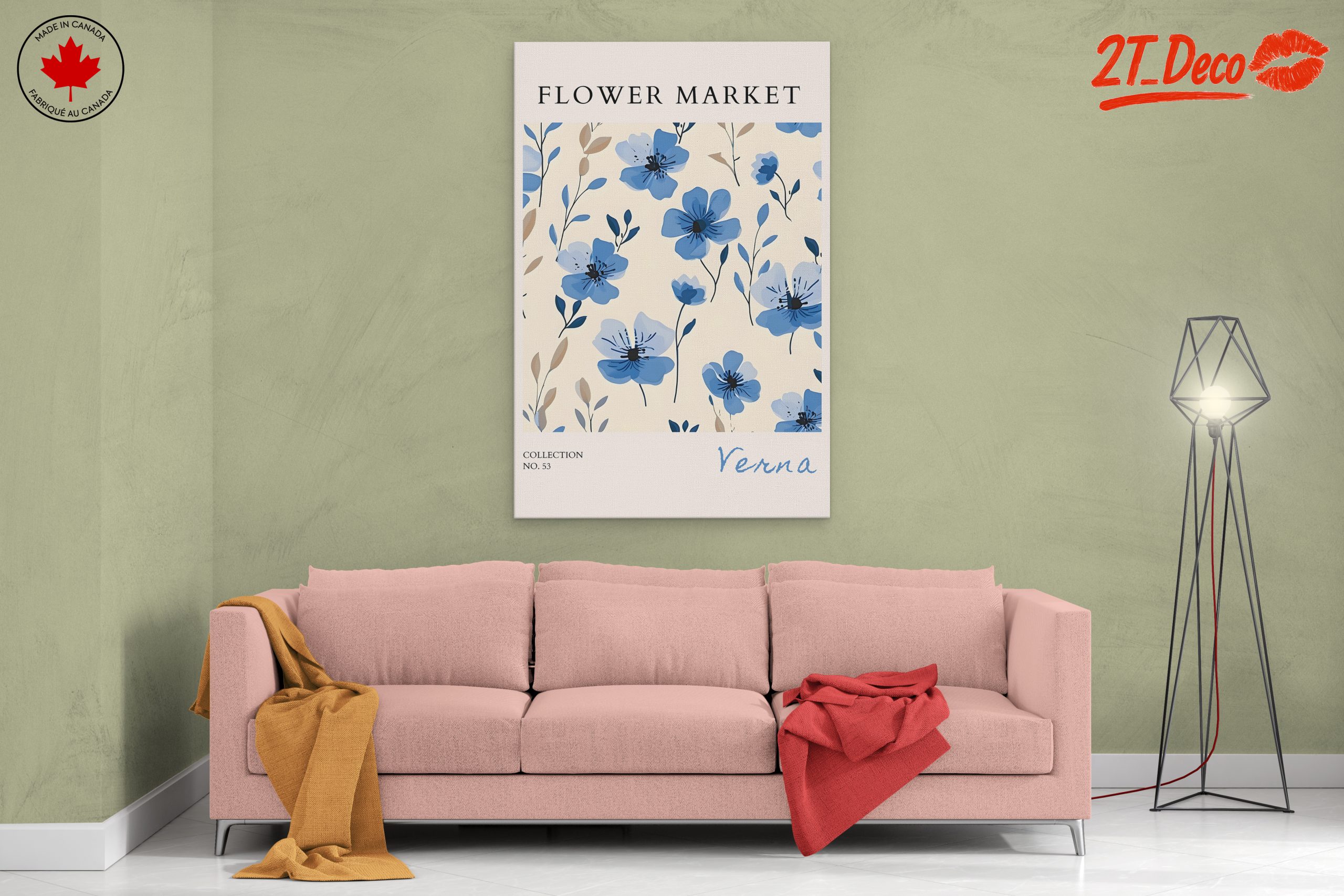 Flower Market Floral Art Design - Image 2
