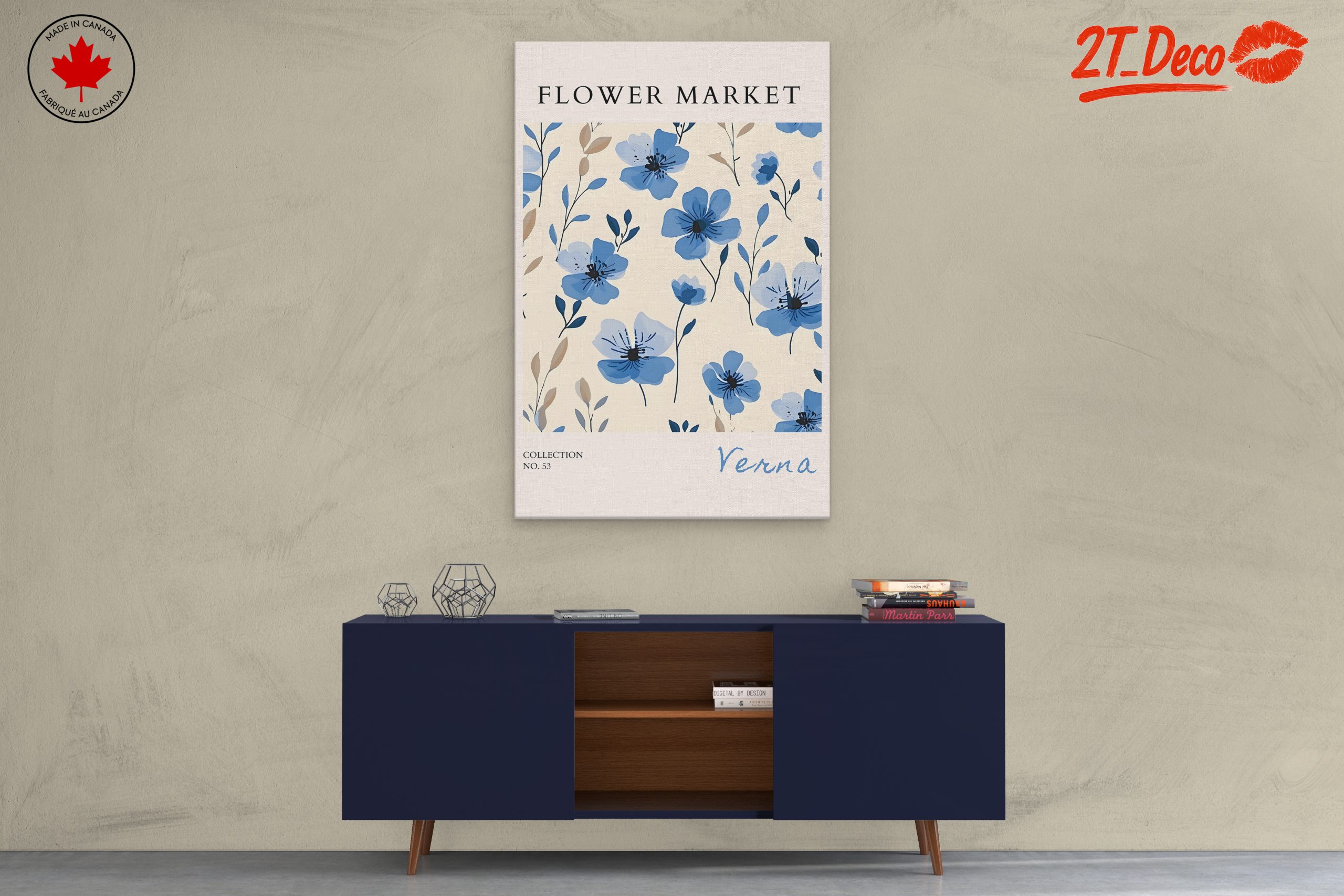 Flower Market Floral Art Design - Image 3