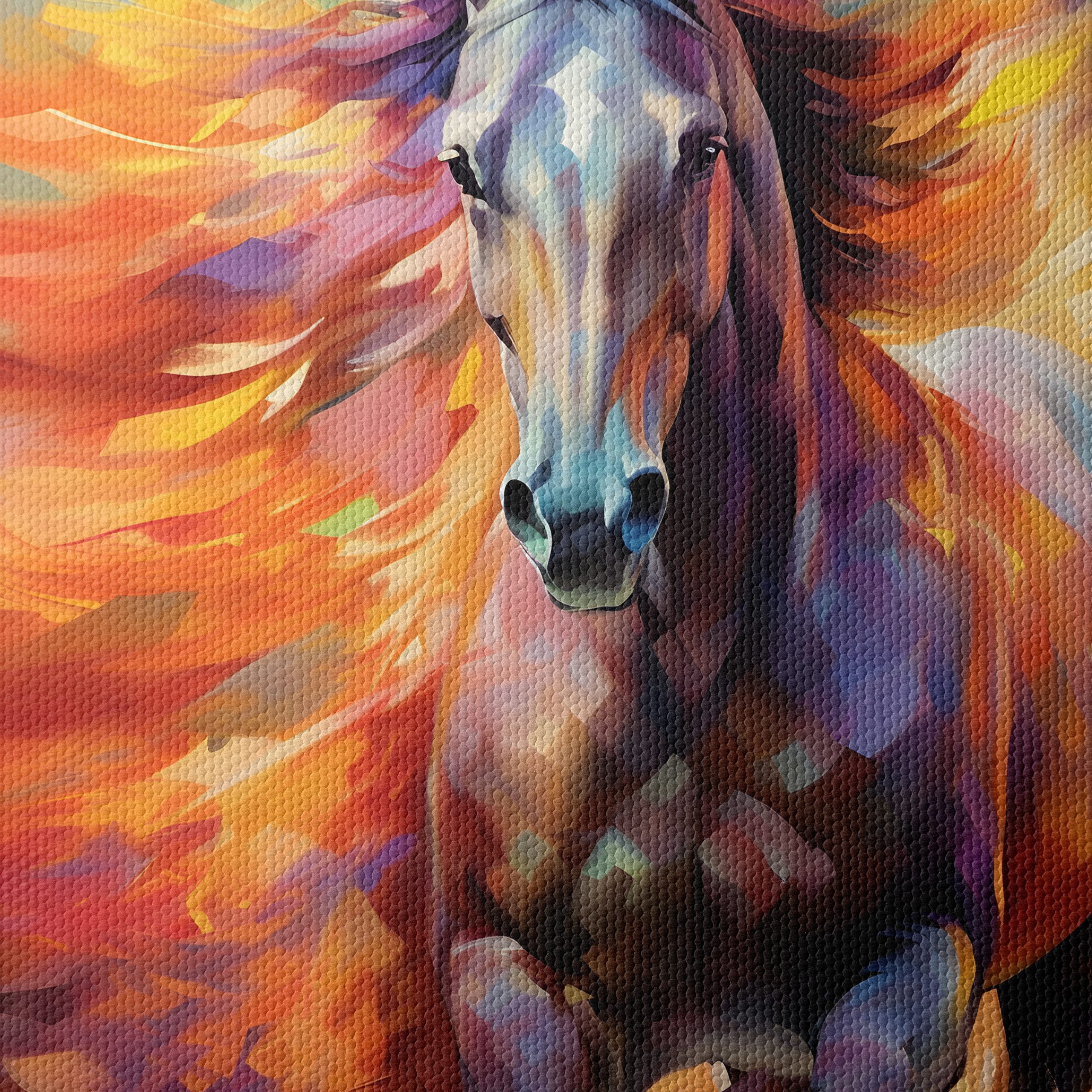 Dynamic Horse in Vibrant Colors - Image 4