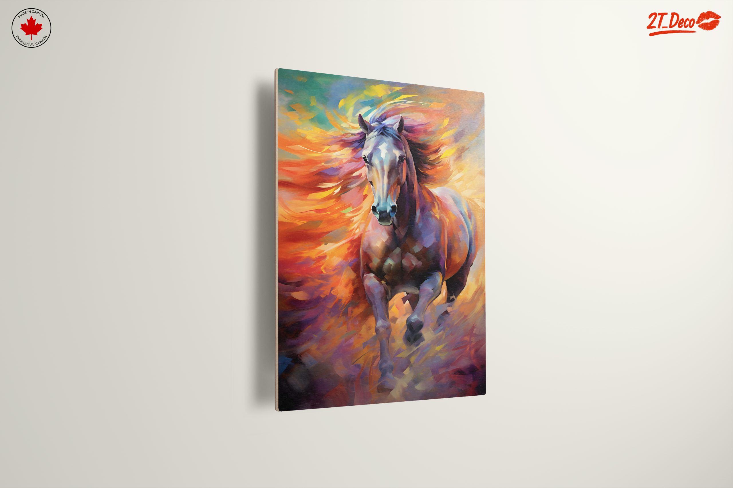 Dynamic Horse in Vibrant Colors - Image 13