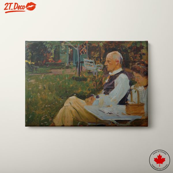 Contemporary Outdoor Portrait of a Man and Woman