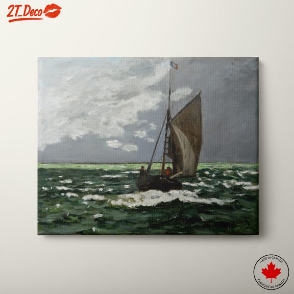 Sailing on the Dynamic Ocean Waves