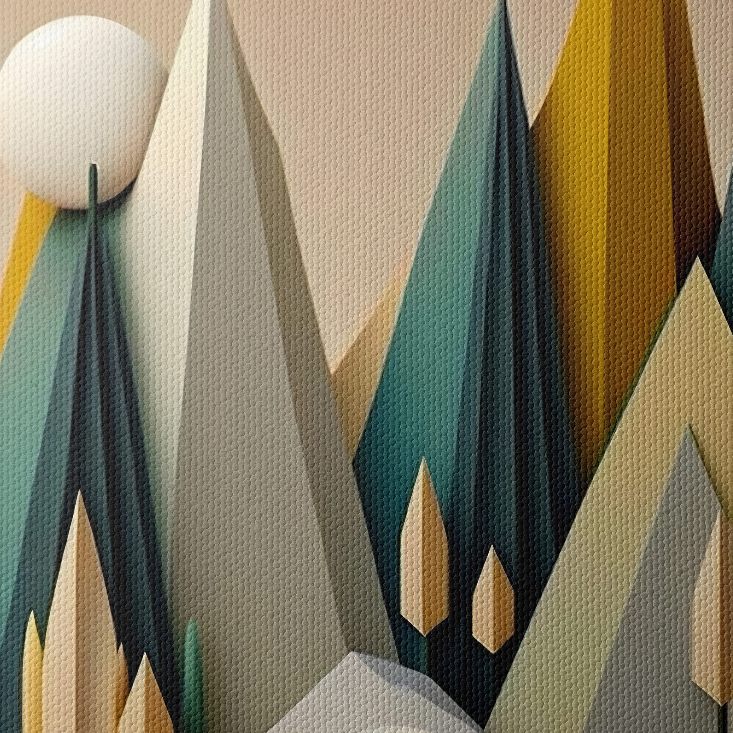 Geometric Abstract Landscape Art 2 - Image 4