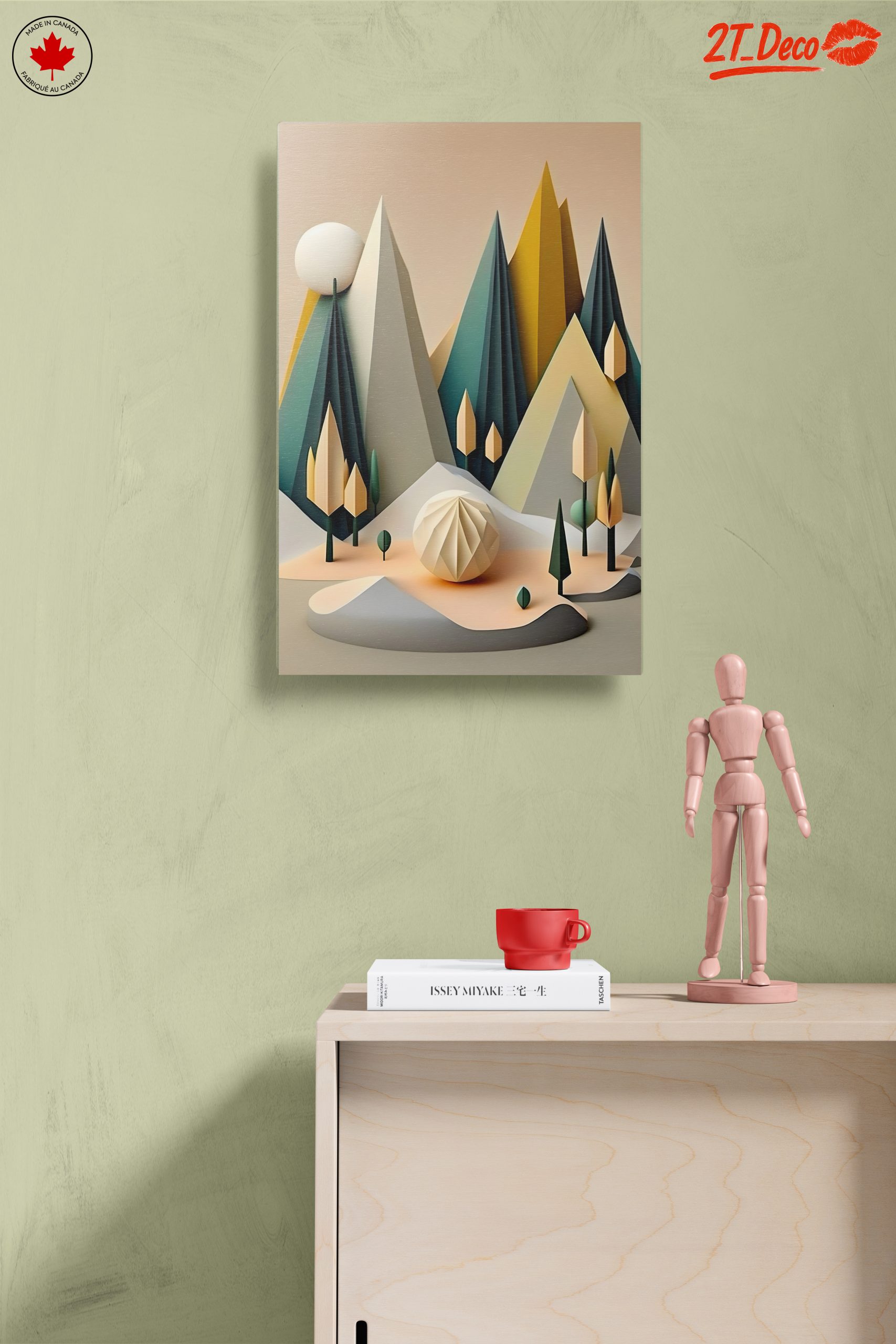 Geometric Abstract Landscape Art 2 - Image 14