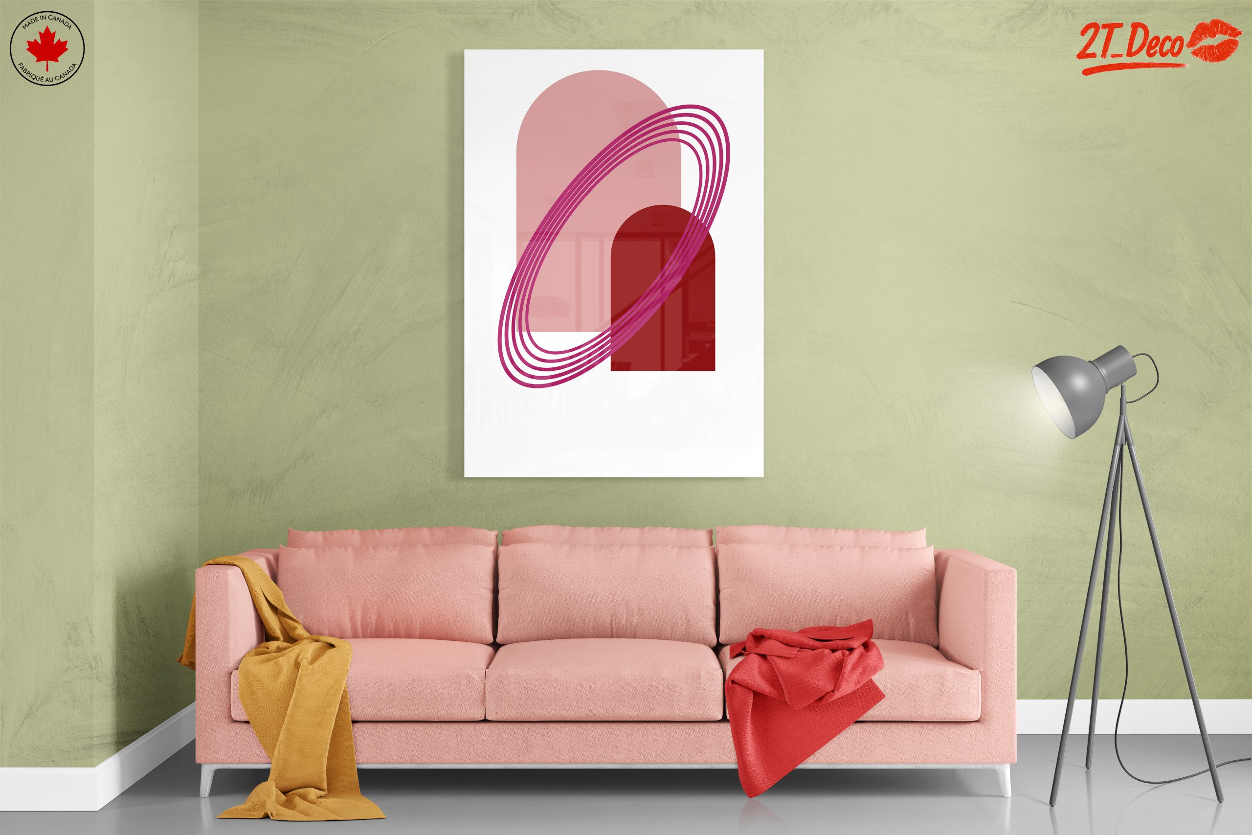 Geometric Abstract Shapes in Soft Tones - Image 7
