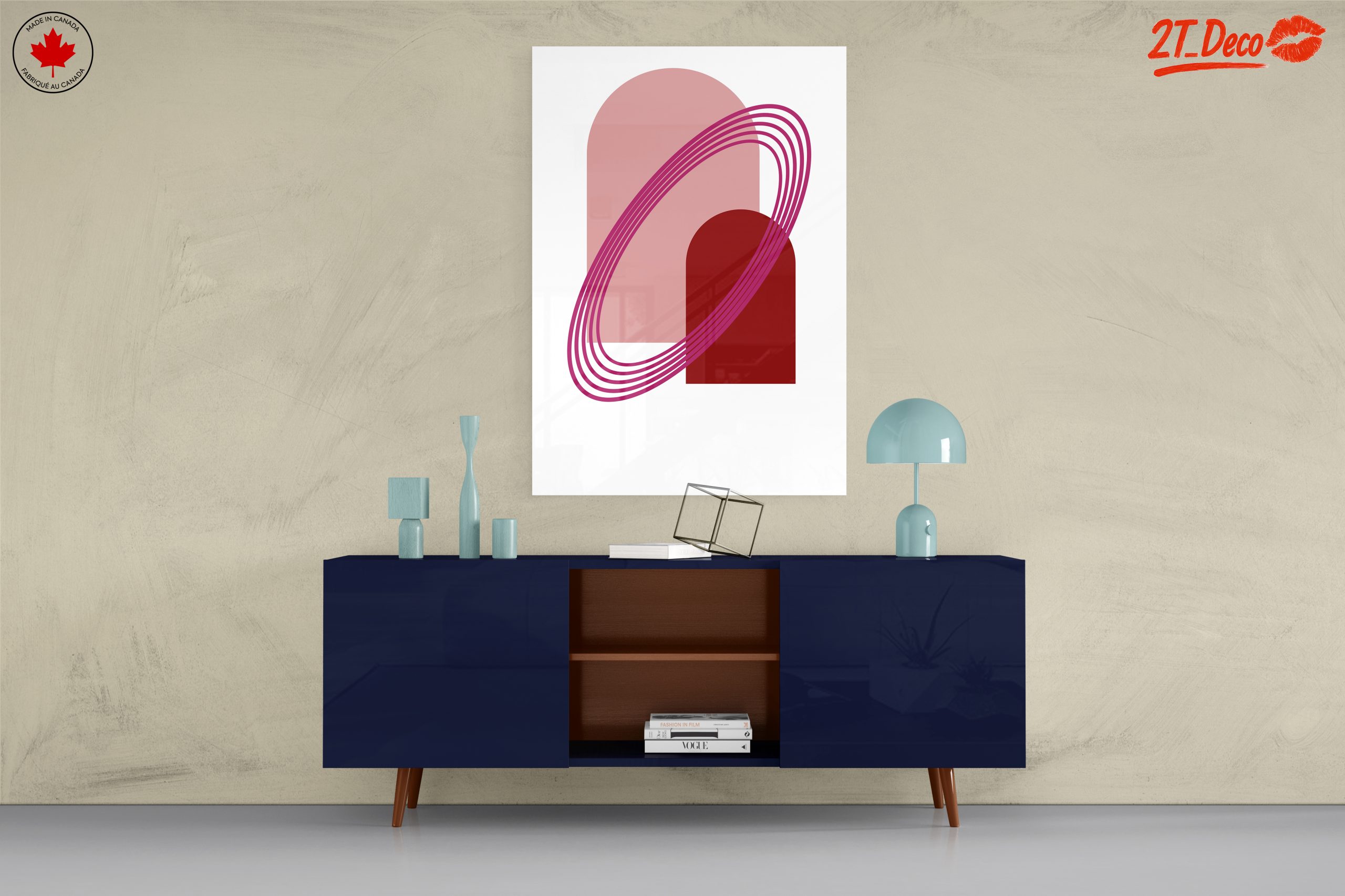 Geometric Abstract Shapes in Soft Tones - Image 8