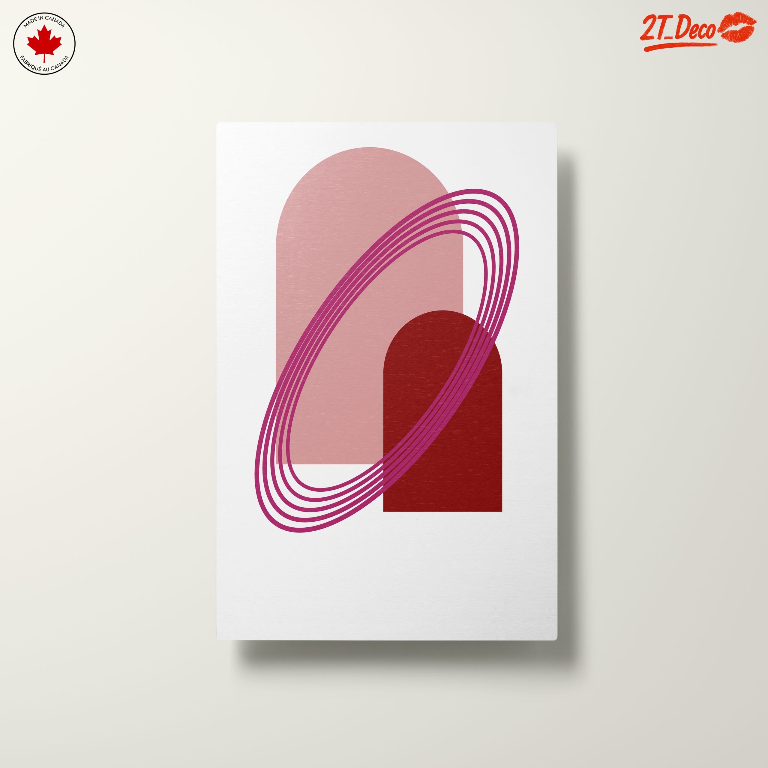 Geometric Abstract Shapes in Soft Tones - Image 10