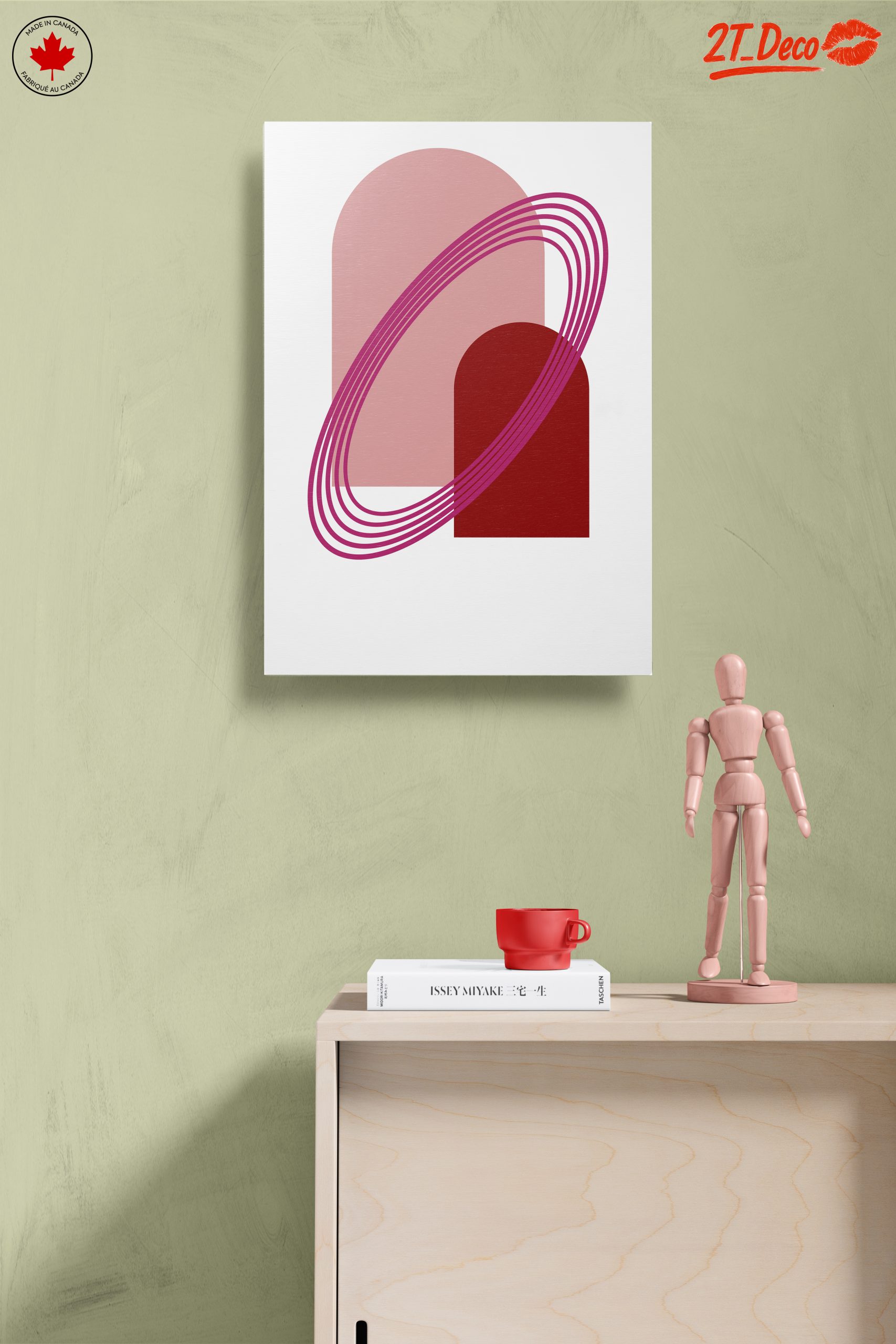 Geometric Abstract Shapes in Soft Tones - Image 14