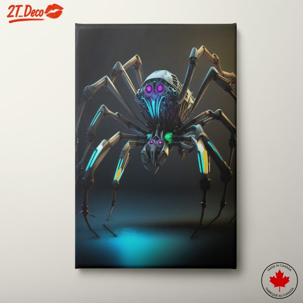 Futuristic Robotic Spider Art