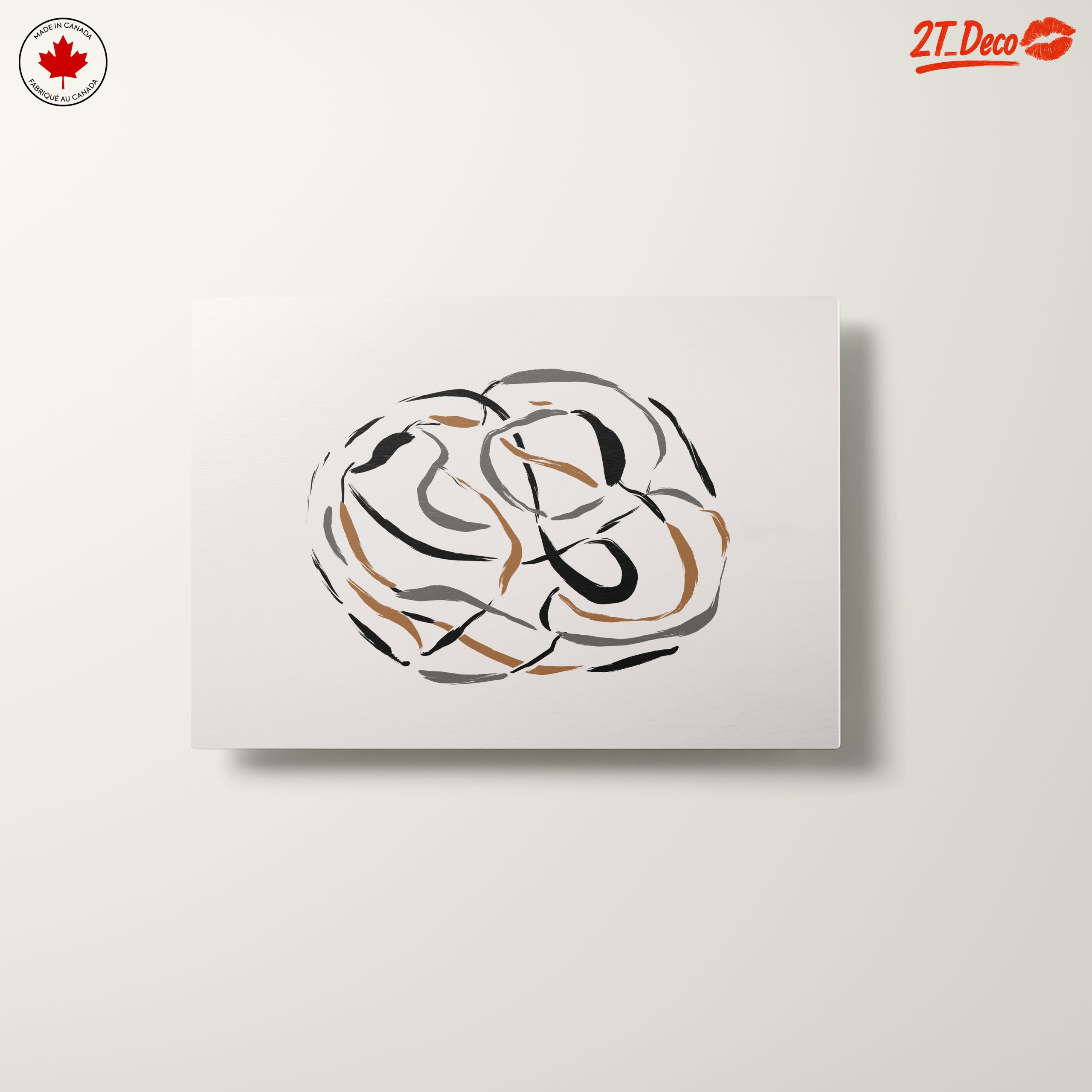Organic Shapes Abstract Art 2 - Image 10