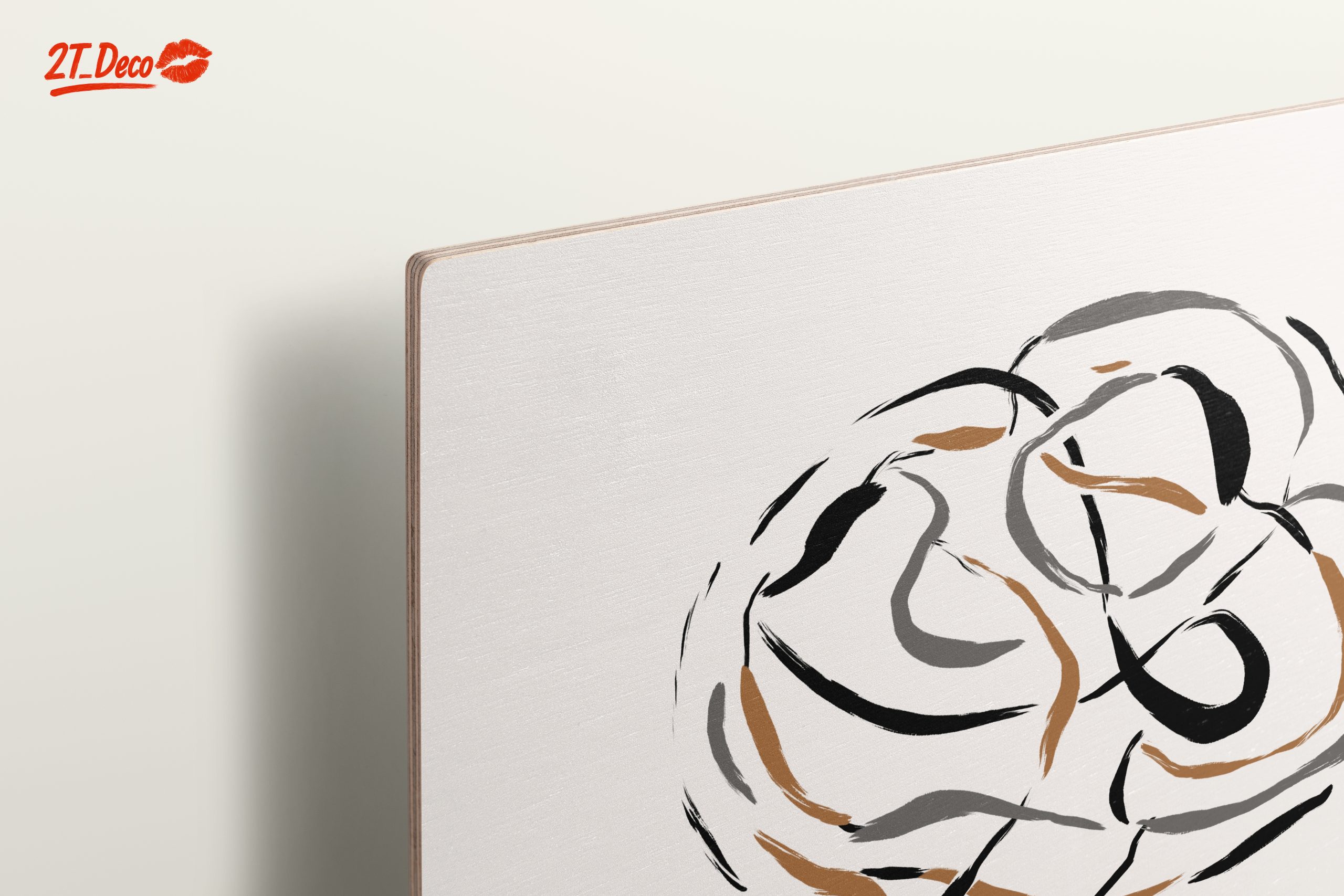 Organic Shapes Abstract Art 2 - Image 15
