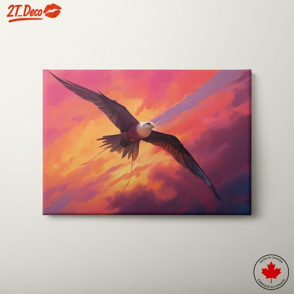 Majestic Bird in Flight Artwork