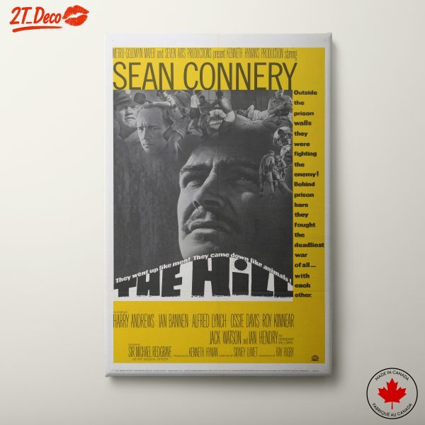 The Hill Vintage Movie Poster Artwork
