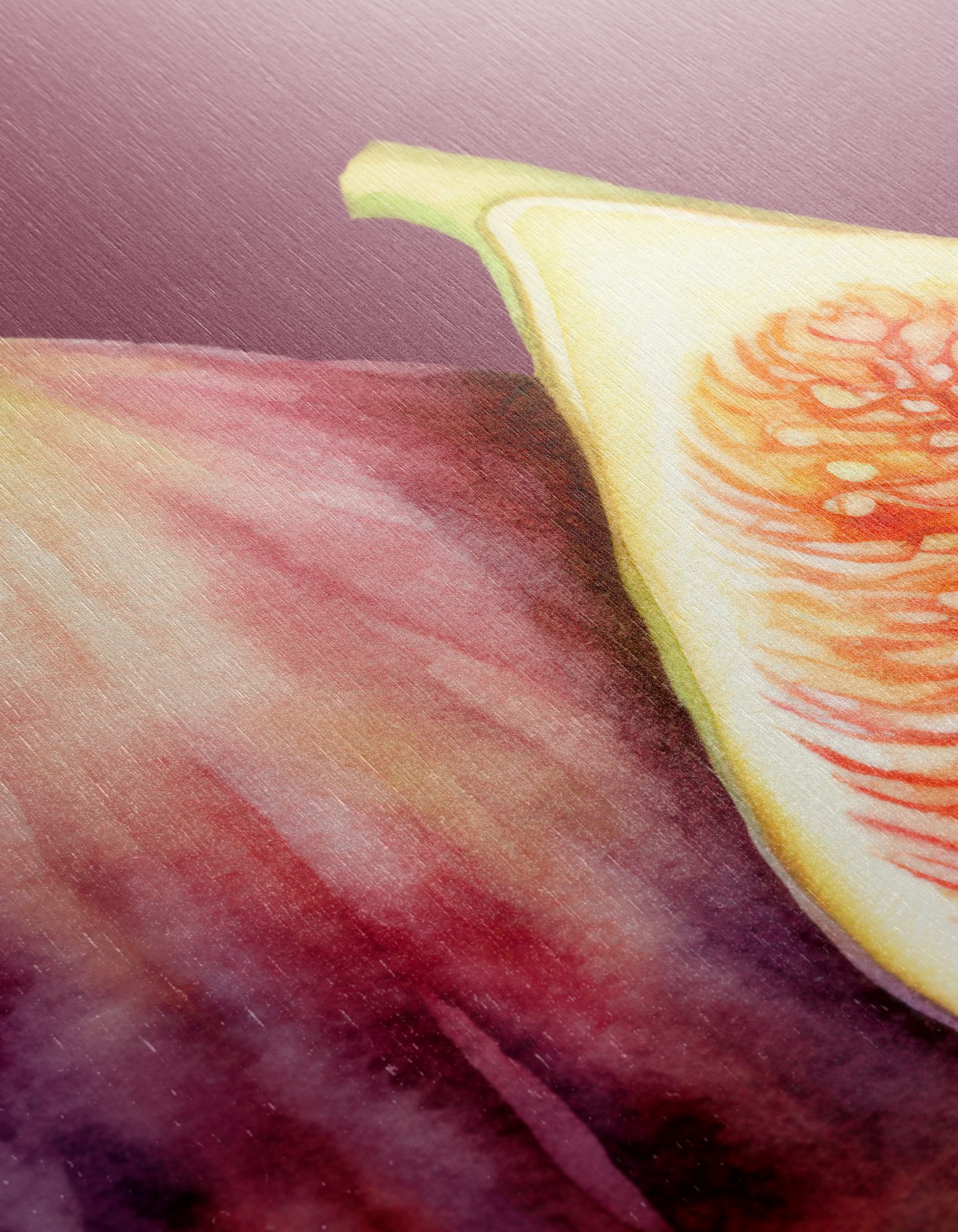 Watercolor Abstract Fig Art - Image 12