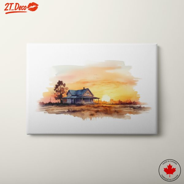 Stunning Abstract Landscape at Sunset