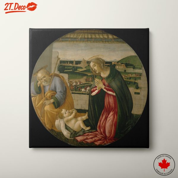 Mary and Joseph with Infant Jesus Religious Art