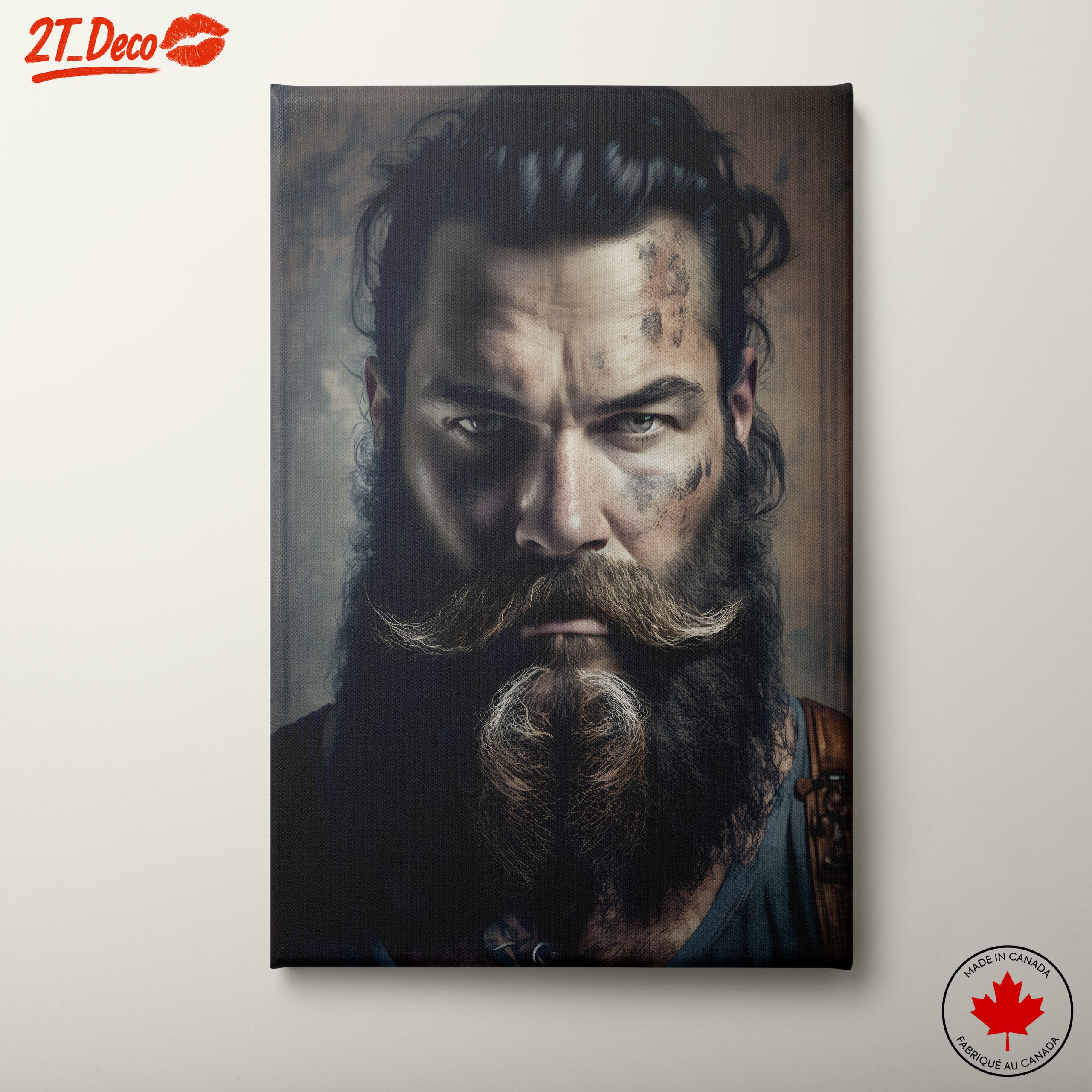 Bold Contemporary Portrait of a Man