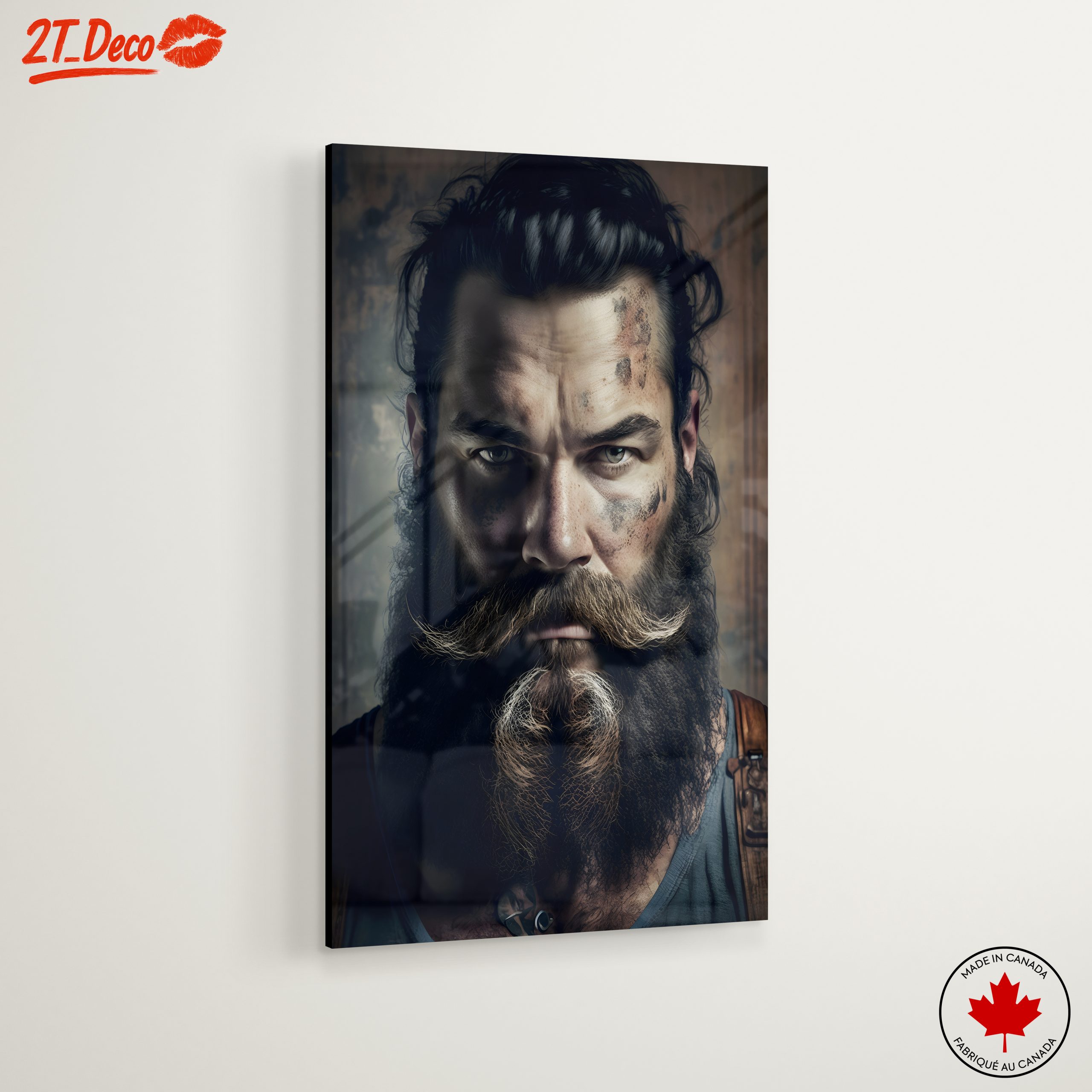 Bold Contemporary Portrait of a Man - Image 6