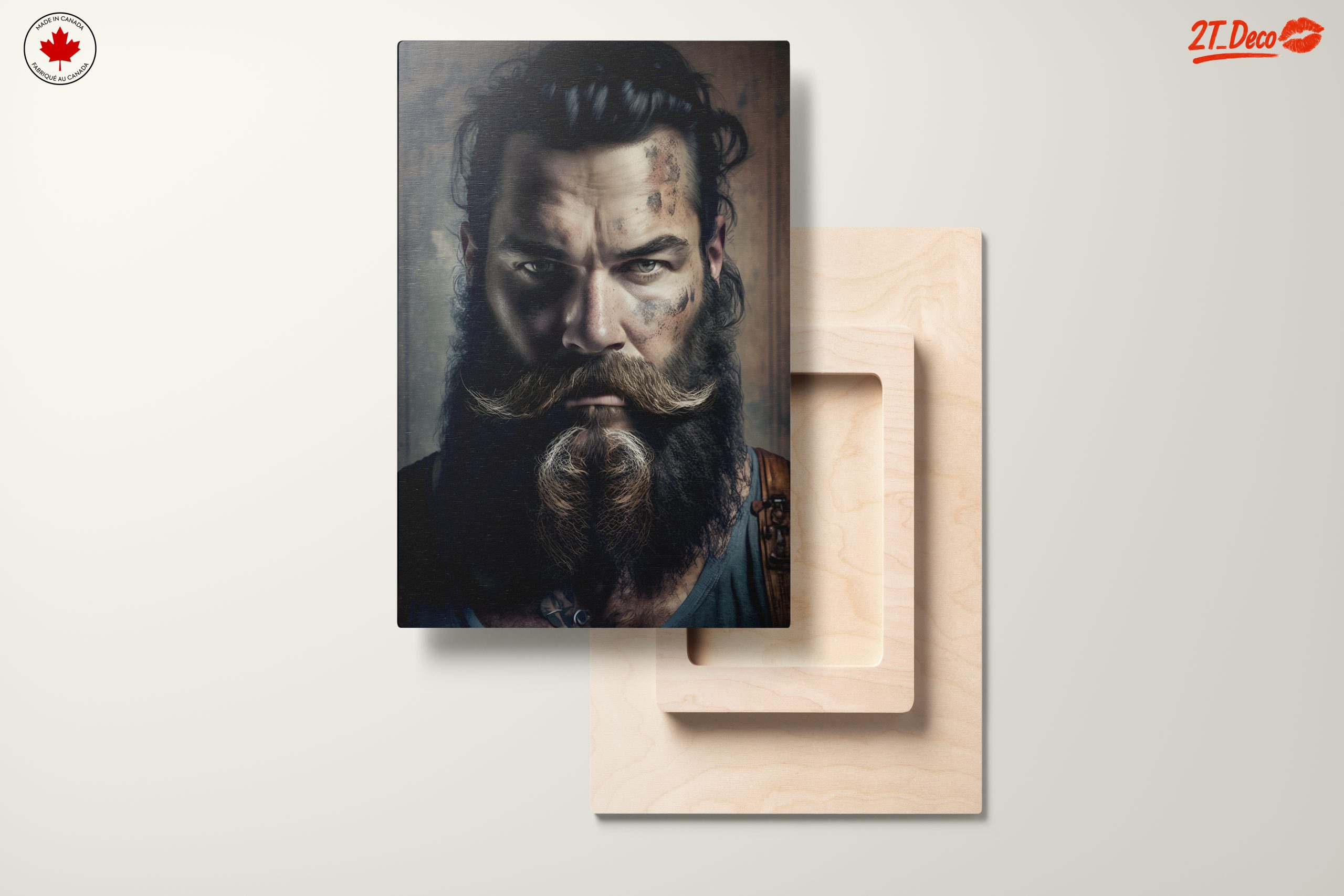 Bold Contemporary Portrait of a Man - Image 11
