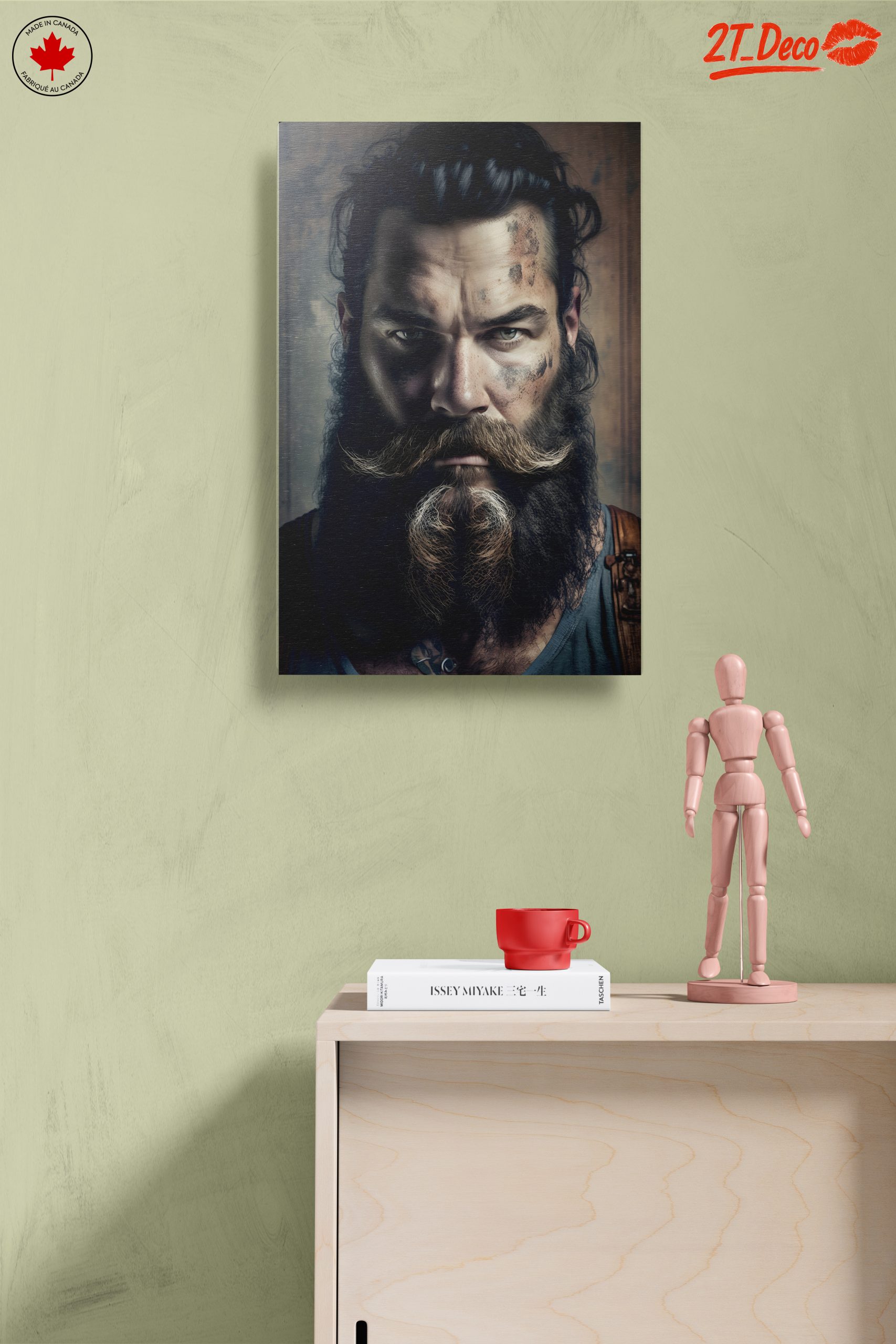 Bold Contemporary Portrait of a Man - Image 14