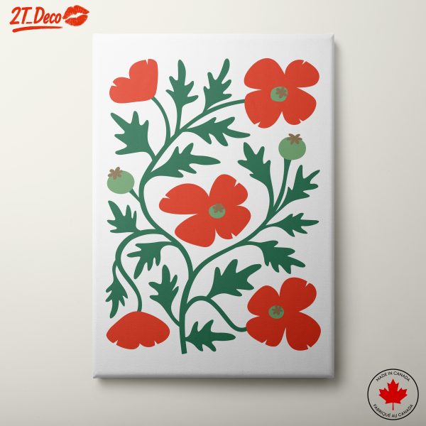 Vibrant Botanical Floral Artwork 7