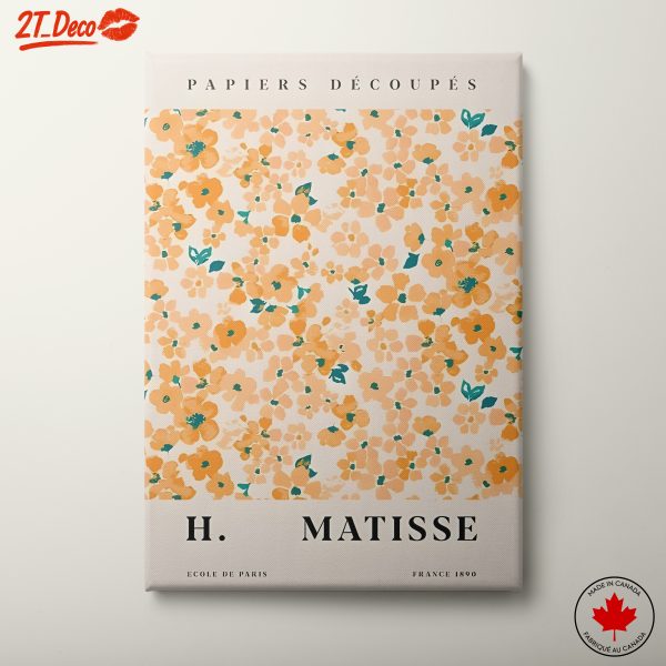 Vibrant Floral Design by H. Matisse