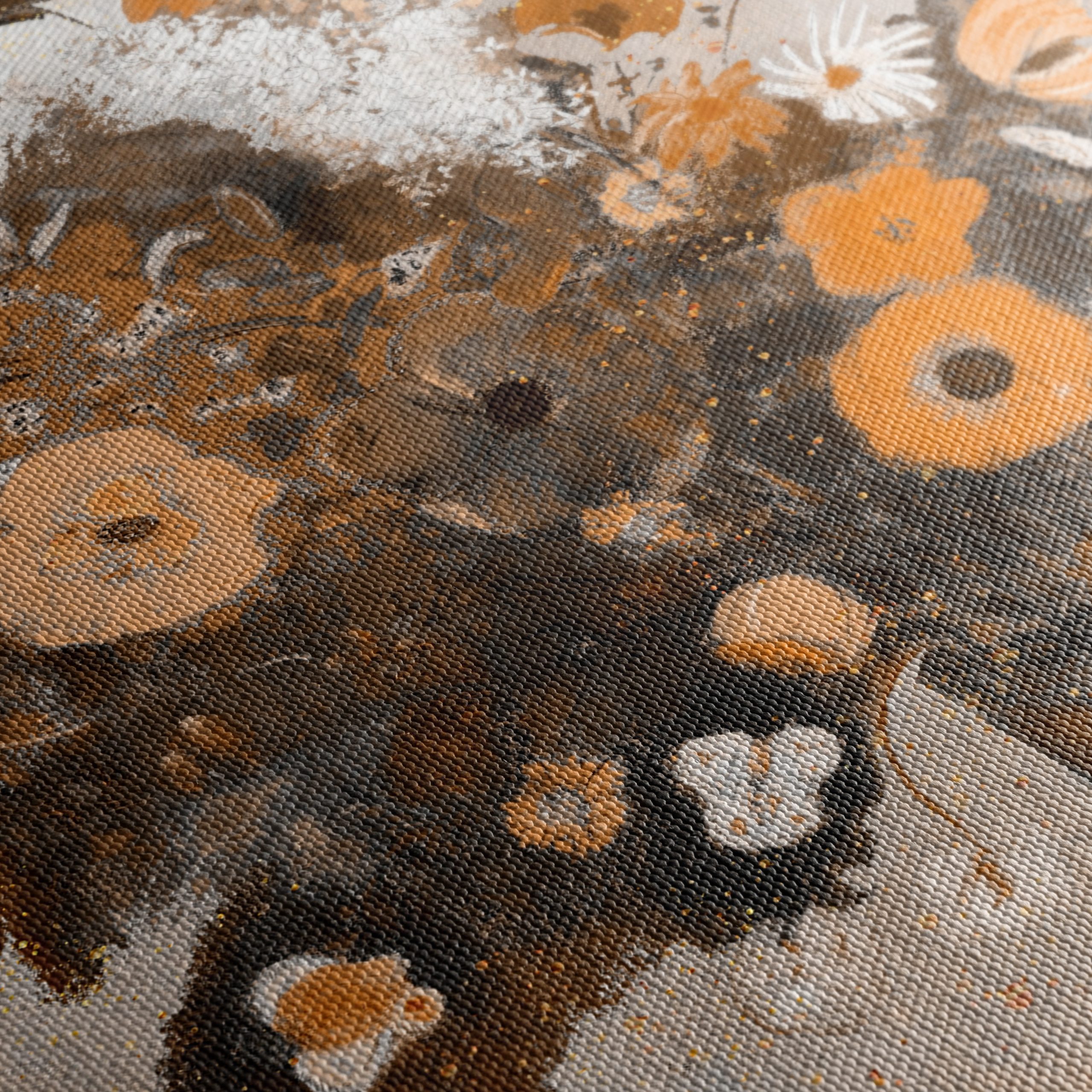 Vibrant Floral Arrangement in Earthy Tones - Image 5