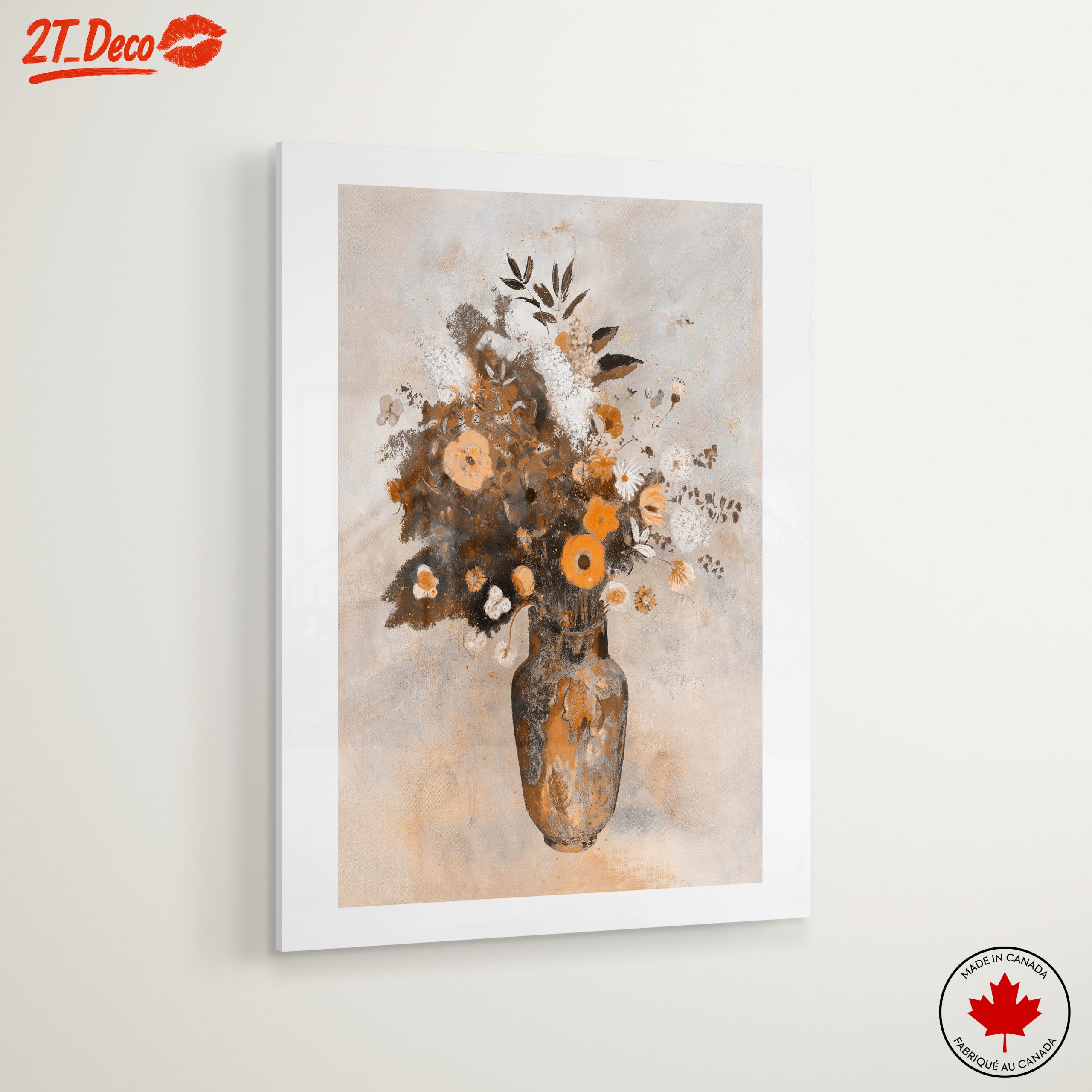 Vibrant Floral Arrangement in Earthy Tones - Image 6