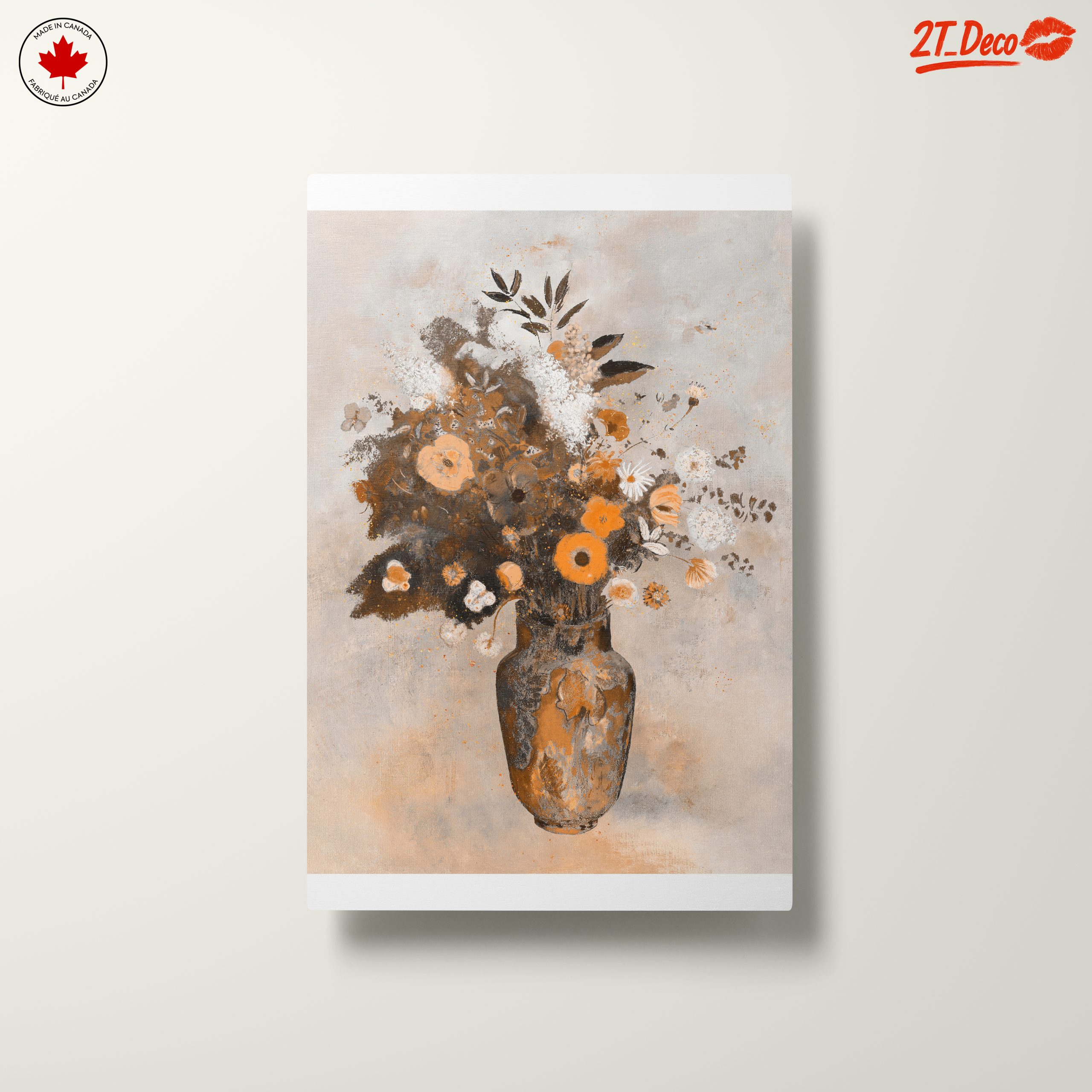 Vibrant Floral Arrangement in Earthy Tones - Image 10
