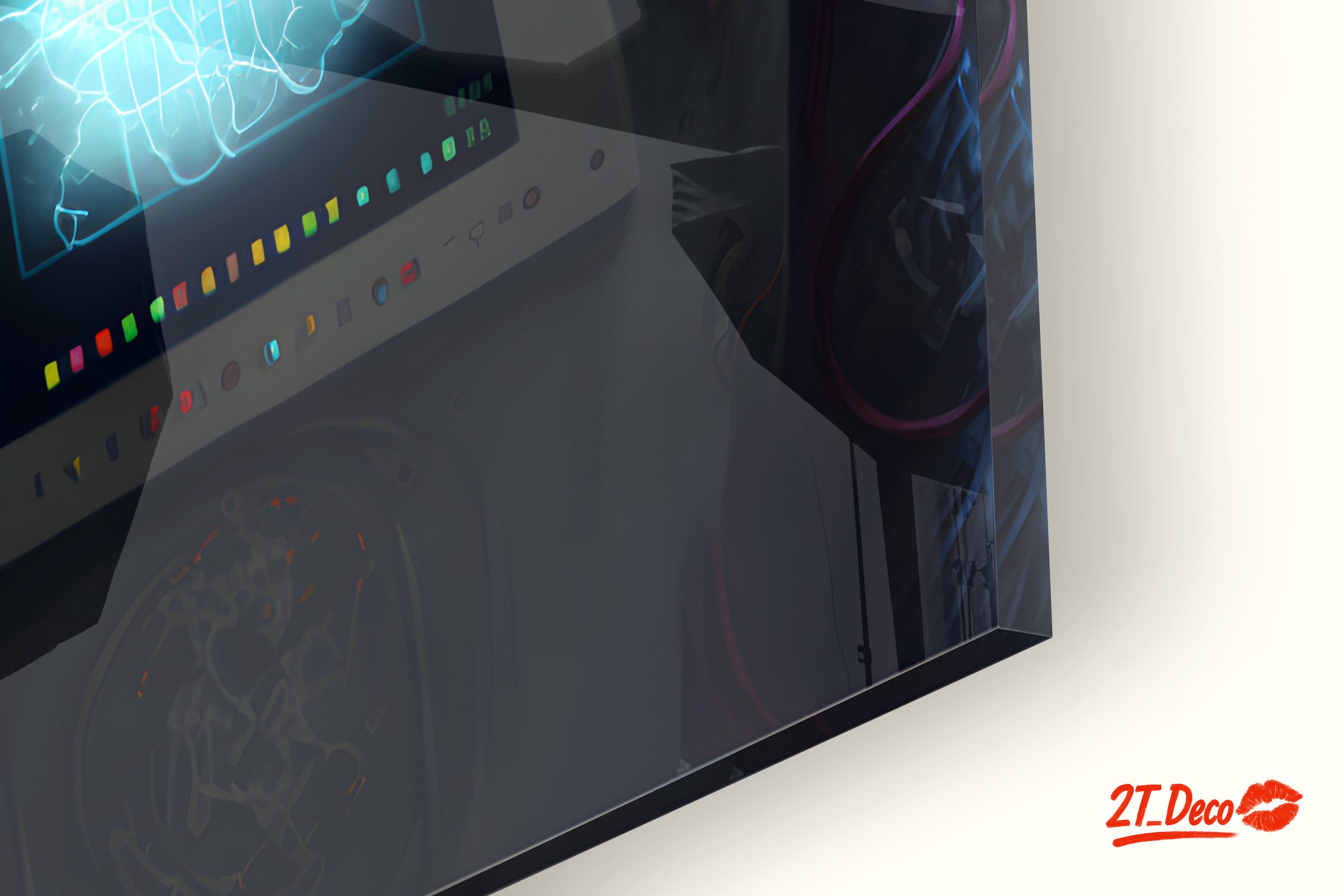 Stylized Cybernetic Lion Art - Image 9