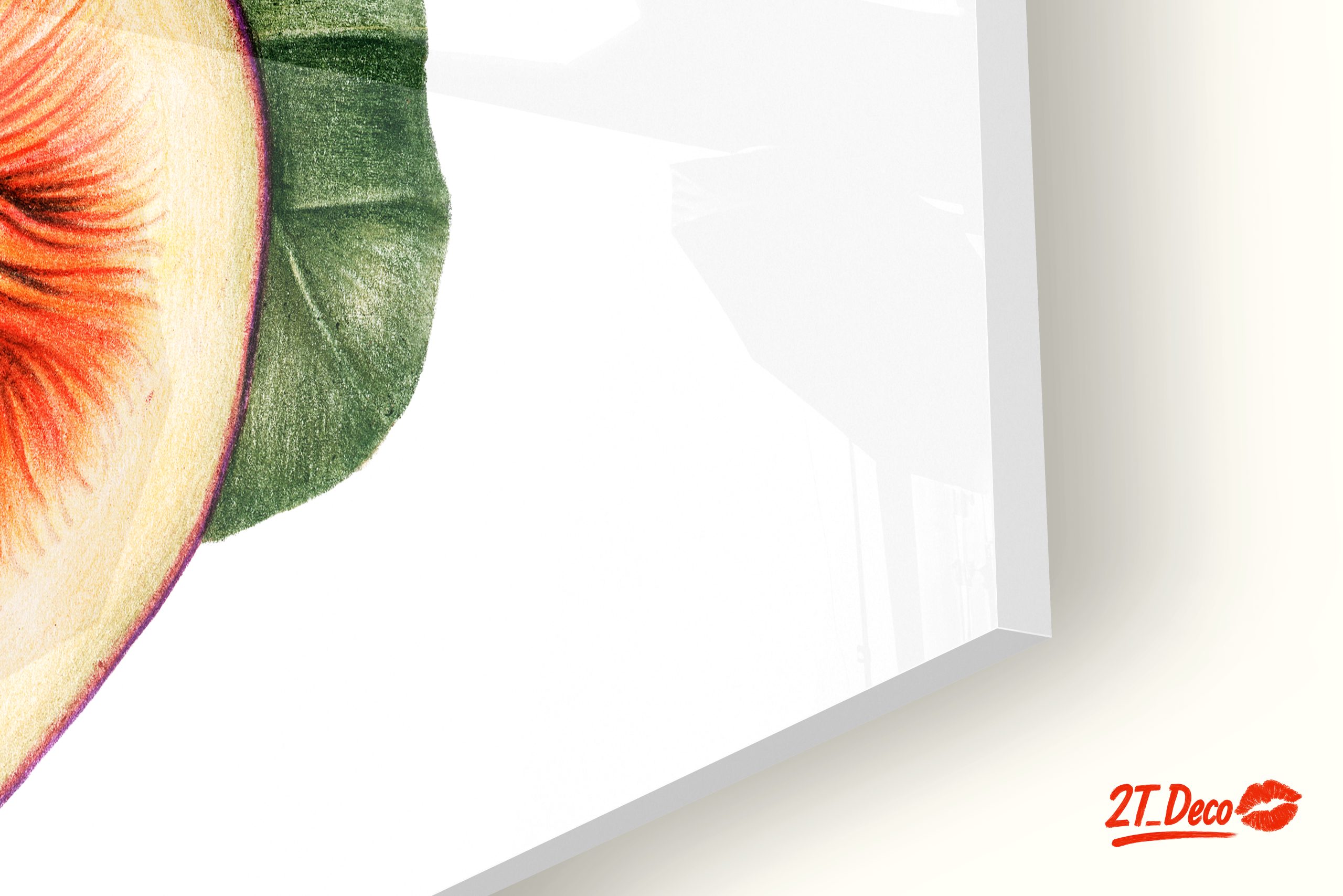 Vibrant Abstract Food Art of Figs - Image 9