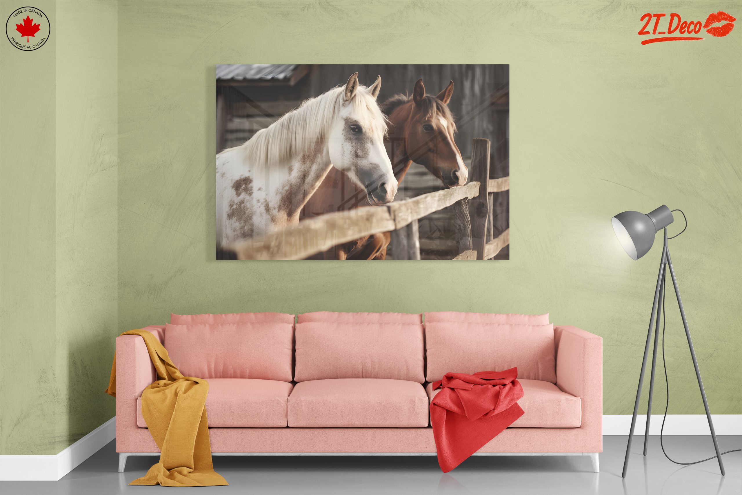 Beautiful Horses in a Rustic Setting - Image 7
