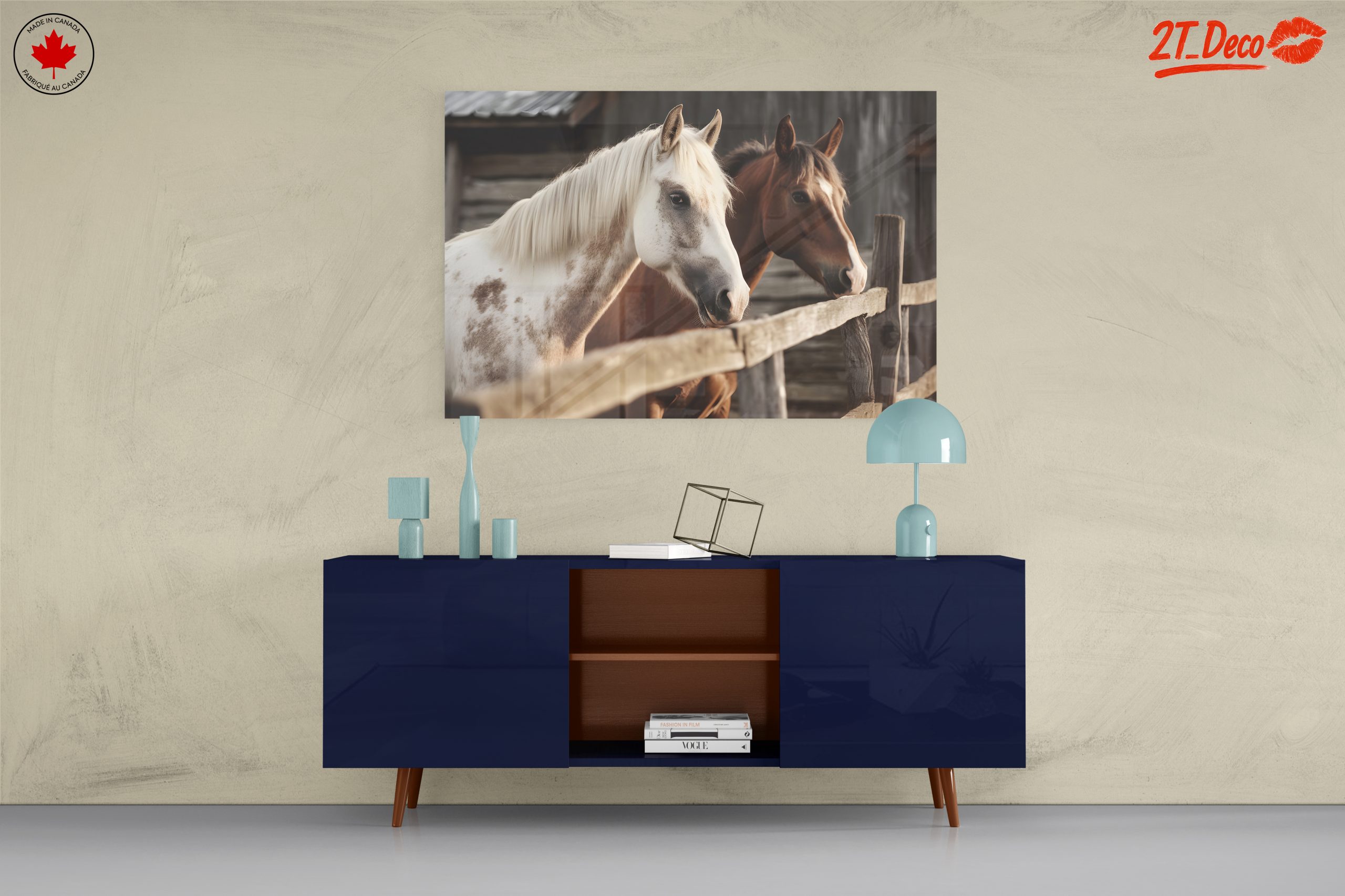 Beautiful Horses in a Rustic Setting - Image 8