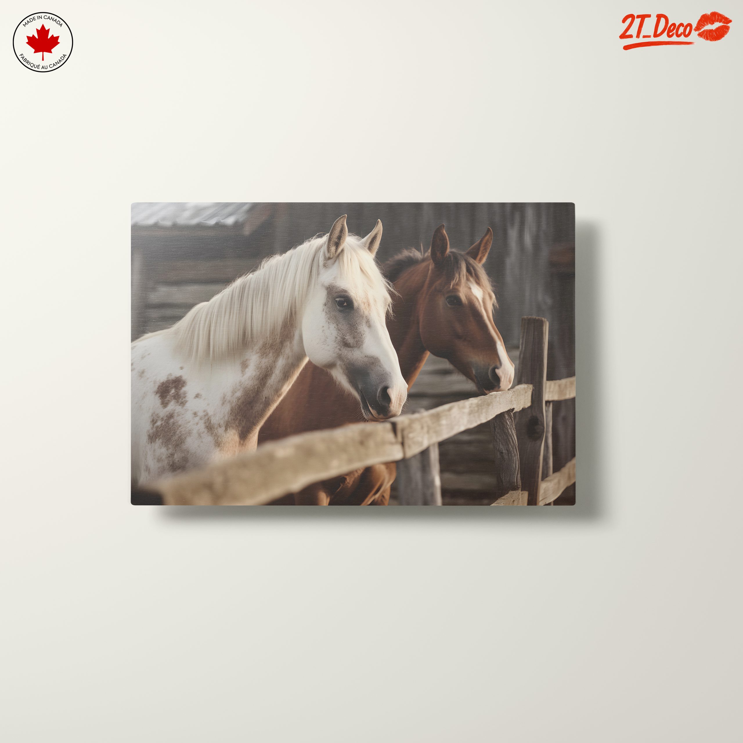 Beautiful Horses in a Rustic Setting - Image 10