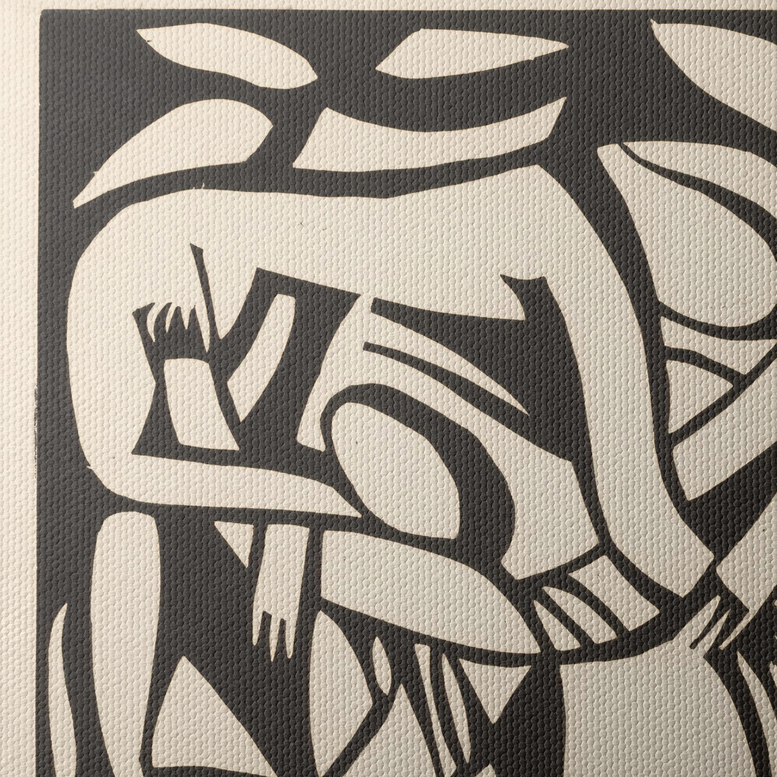 Abstract Human Figures in Bold Contrast - Image 4