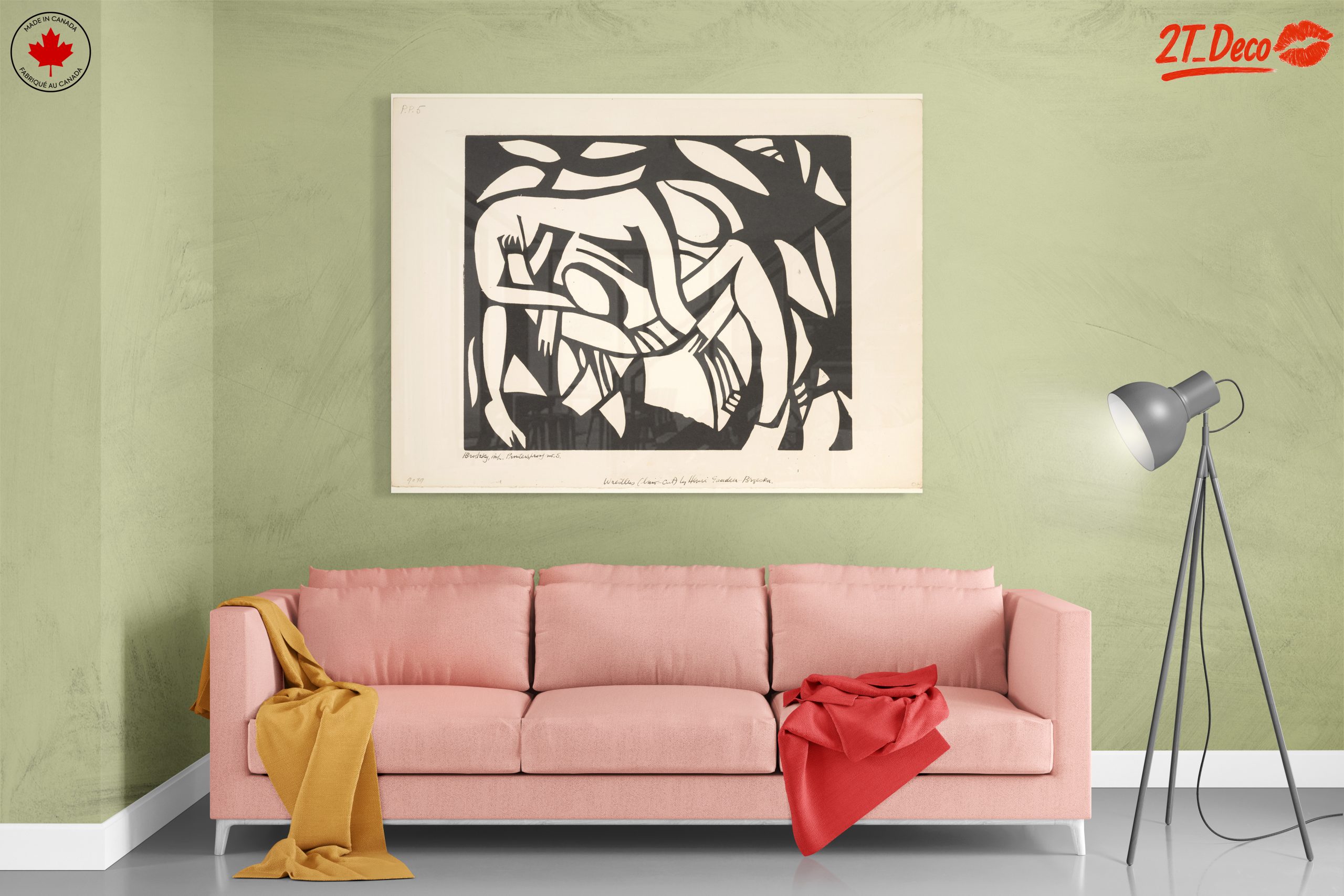 Abstract Human Figures in Bold Contrast - Image 7