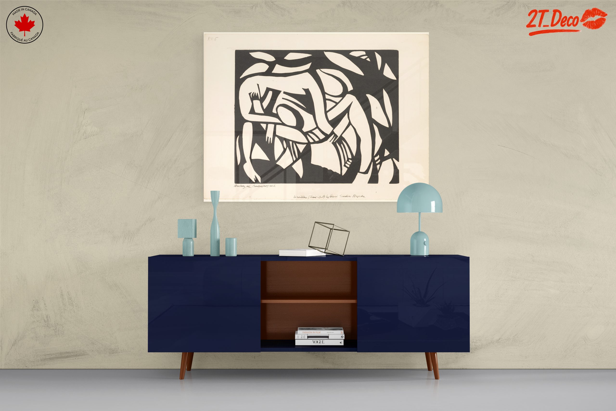 Abstract Human Figures in Bold Contrast - Image 8