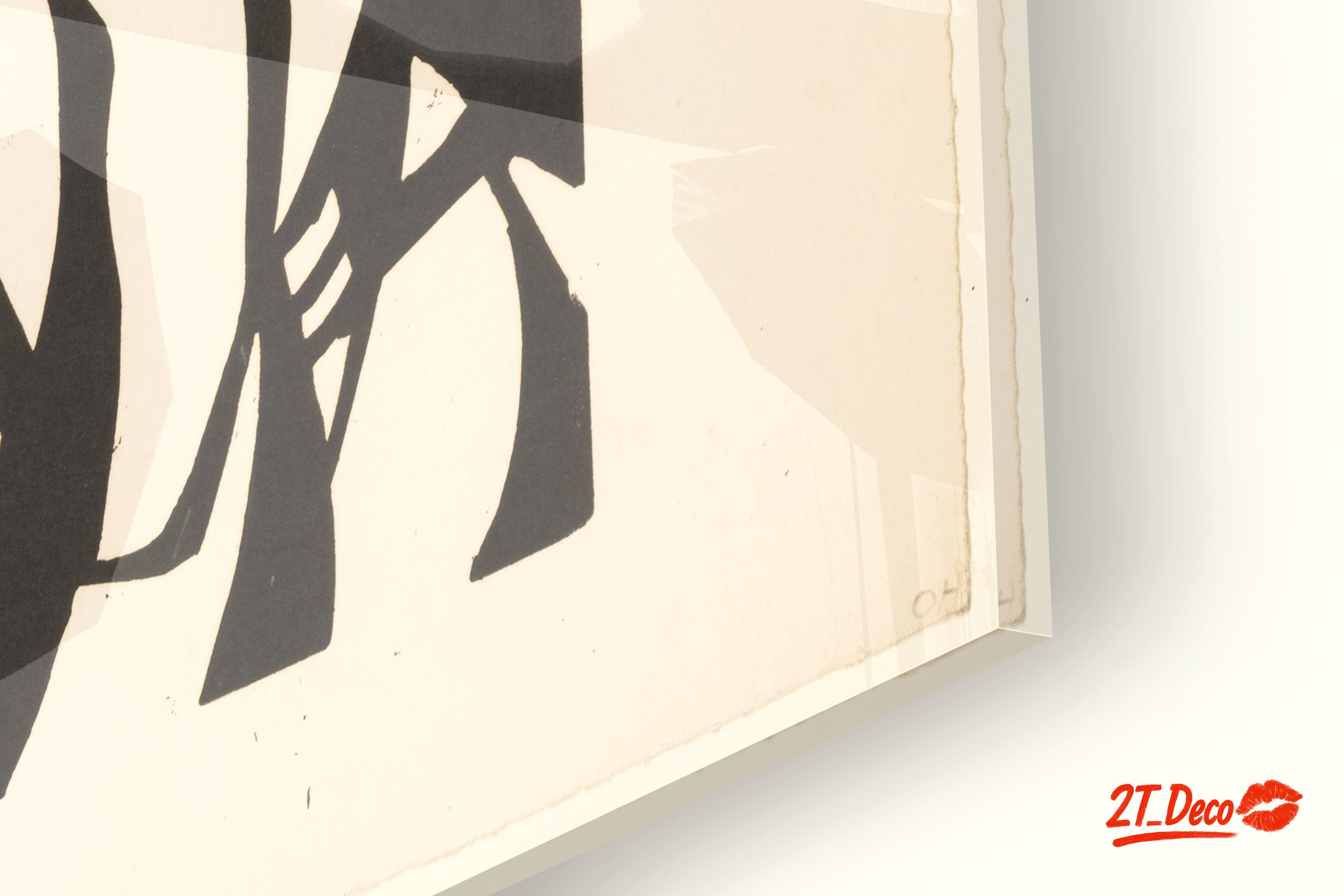 Abstract Human Figures in Bold Contrast - Image 9