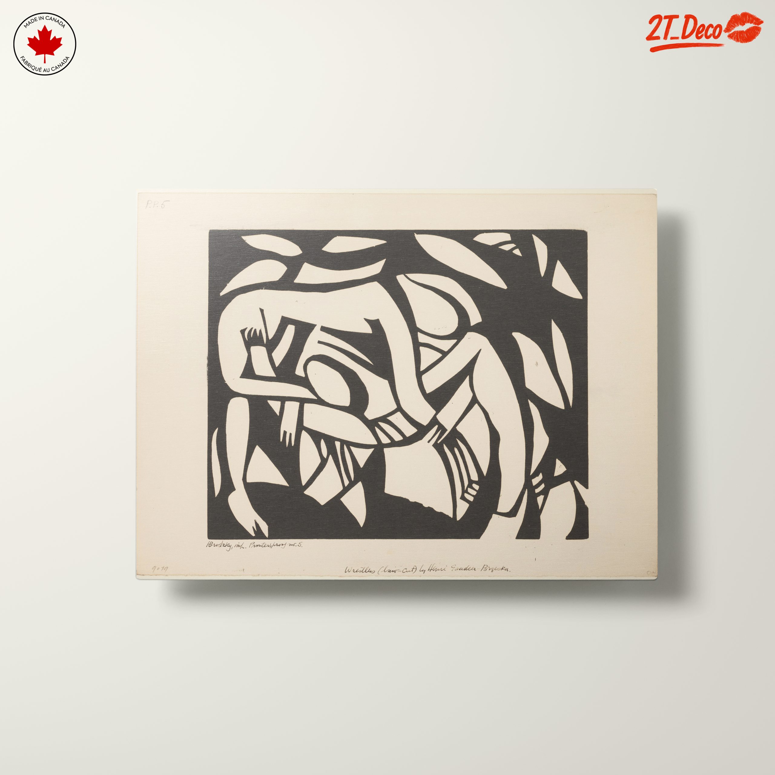 Abstract Human Figures in Bold Contrast - Image 10